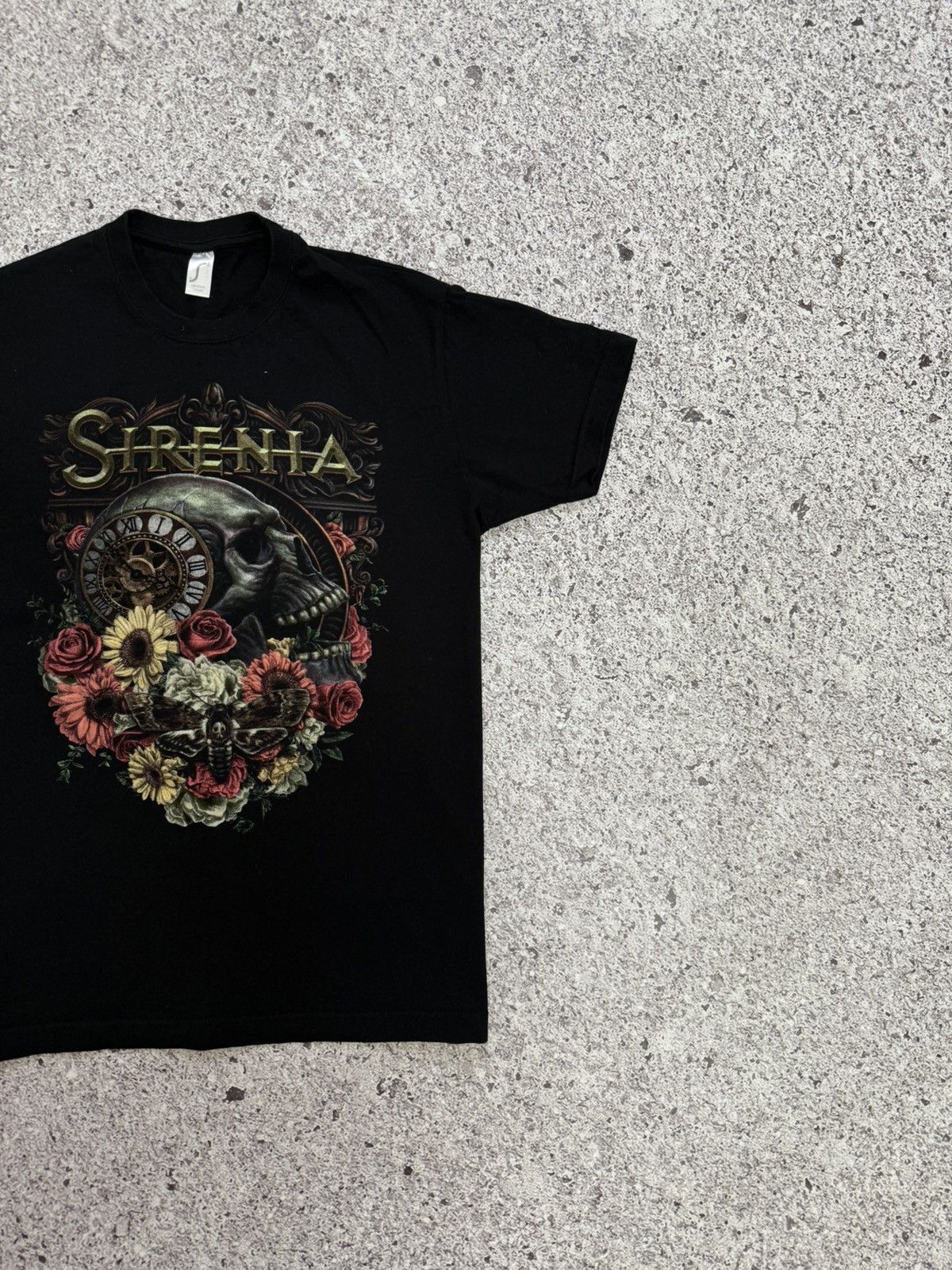 Band Tees × Vintage Vintage 2000’s Sirenia Rock Band Retro T-Shirt Y2K Hype Size US S / EU 44-46 / 1 - 4 Thumbnail