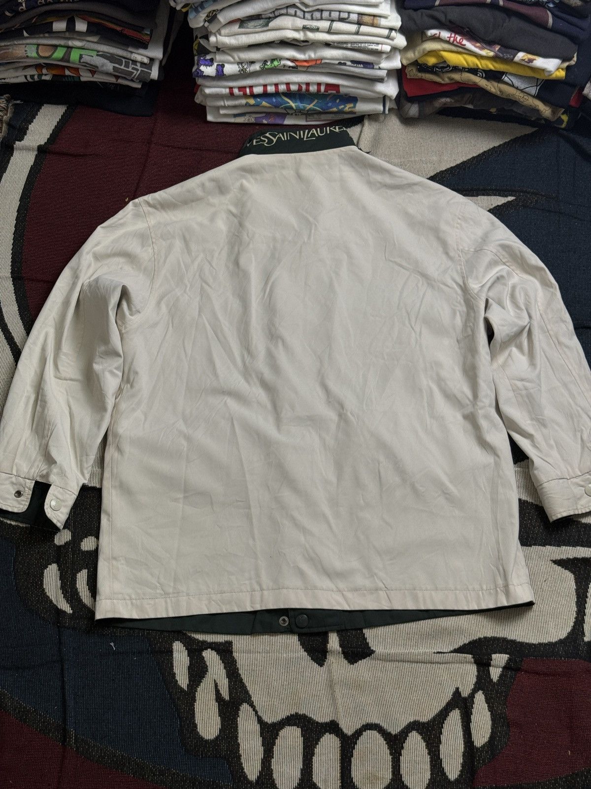 Yves Saint Laurent Yves Saint Laurent Vintage Reverseable Jacket Size US L / EU 52-54 / 3 - 9 Thumbnail