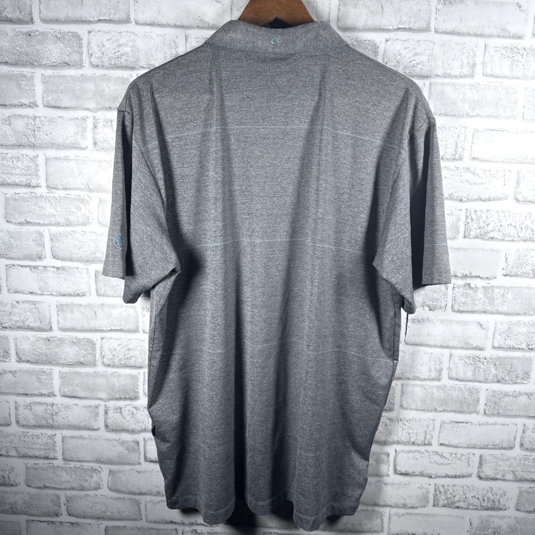 Vintage VINTAGE Devereux Gray Polo Shirt Mens Size L Size US L / EU 52-54 / 3 - 4 Thumbnail