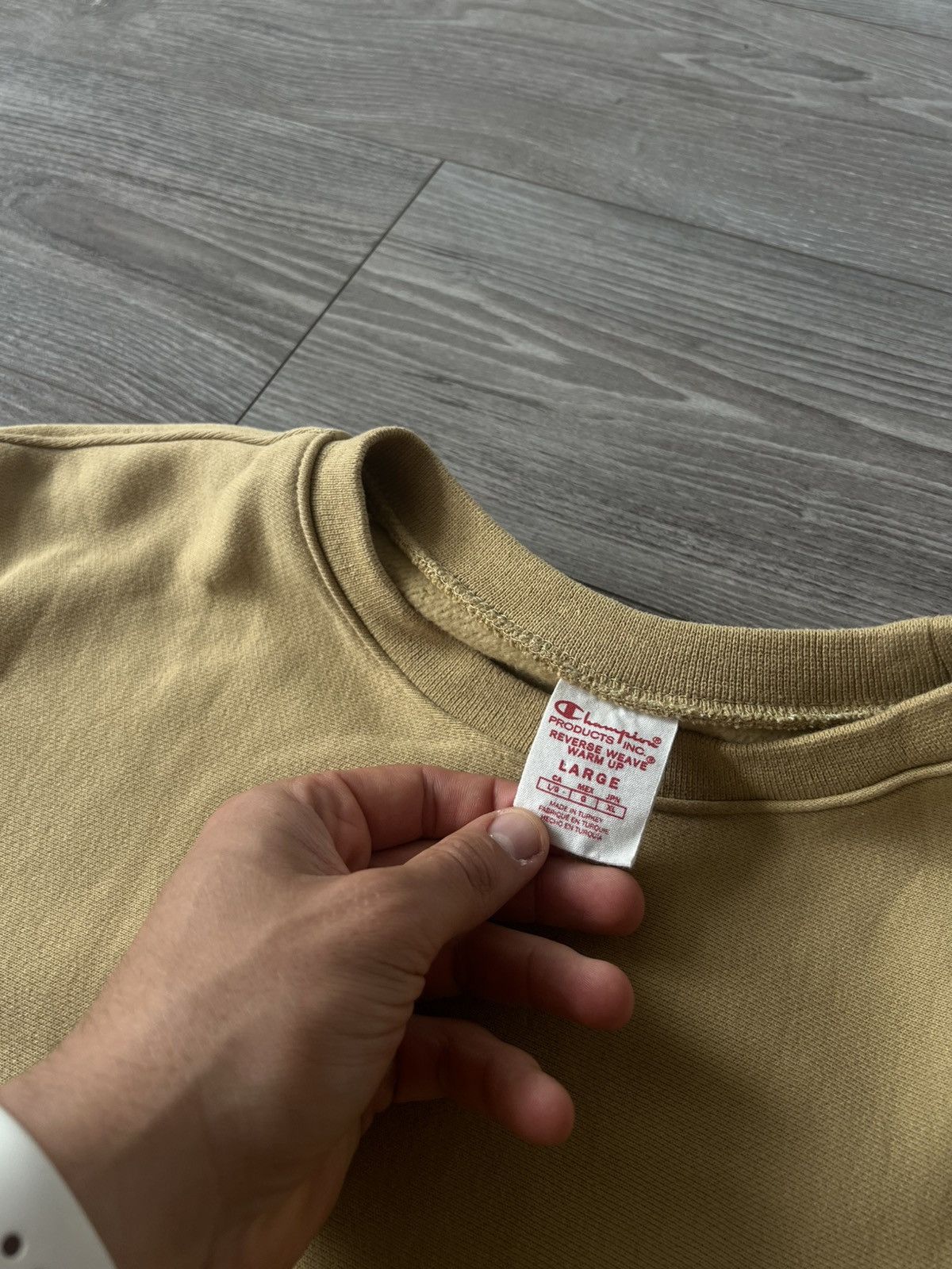 Champion × Japanese Brand × Other ‼️Champion Knit Logo Heavy Cotton Crew neck Sweatshirt‼️ Size US L / EU 52-54 / 3 - 14 Thumbnail