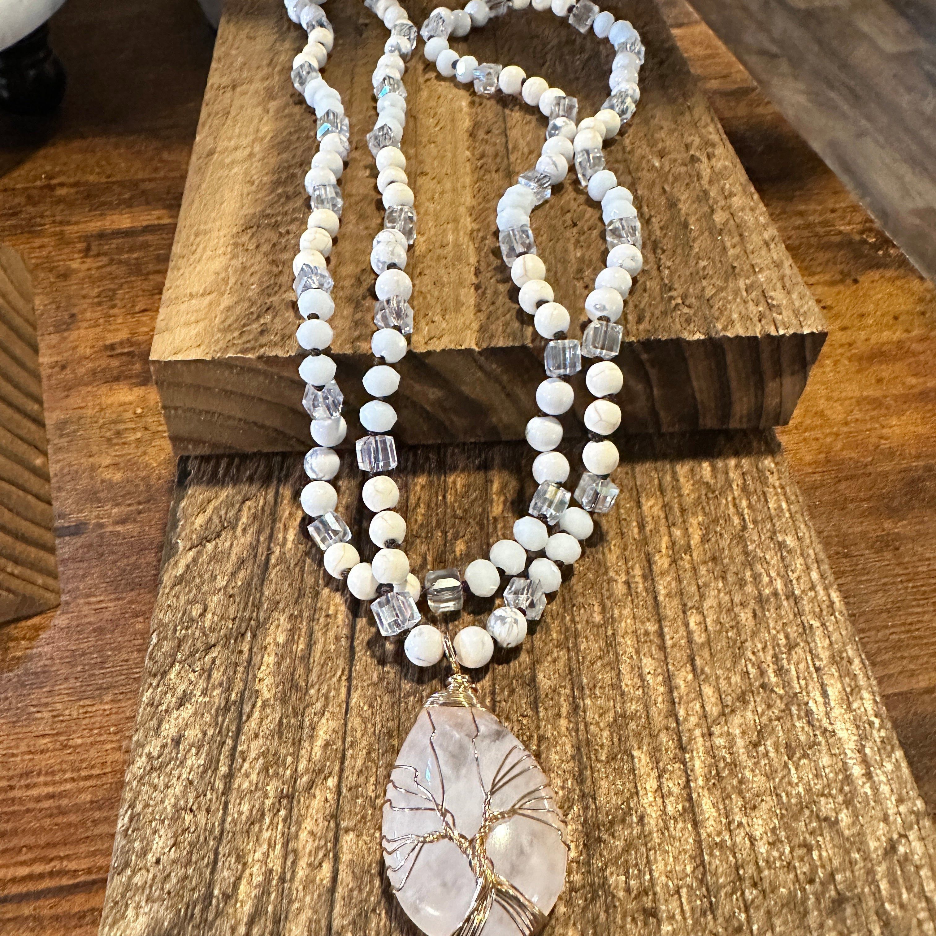 Other Bohemian Natural Stone Beads Pendant Necklace , Family Tree Size ONE SIZE - 6 Thumbnail