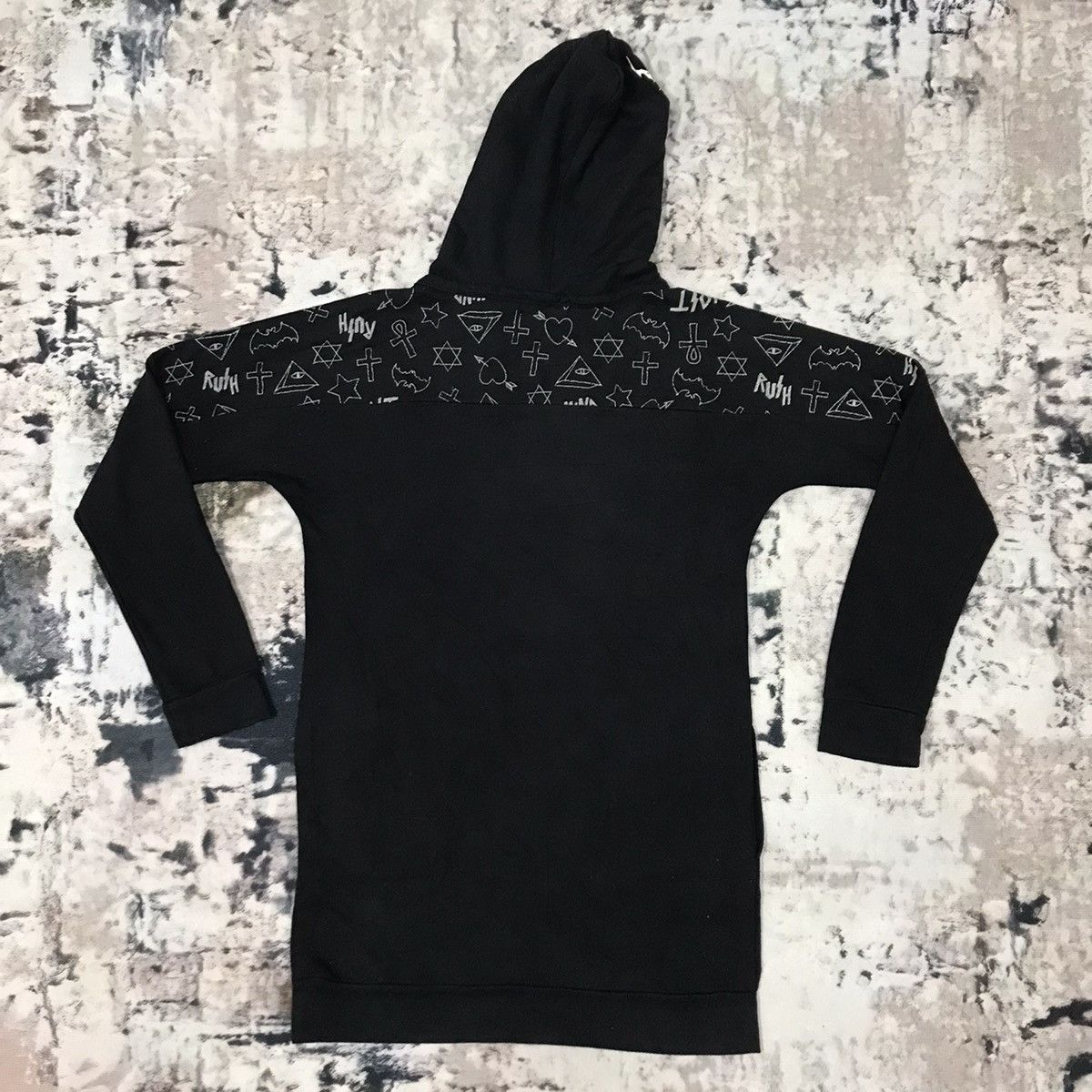 If Six Was Nine × Japanese Brand × Vintage Hell Cat Punks Not Dead Pullover Long Sweater Hoodie Size M / US 6-8 / IT 42-44 - 9 Thumbnail