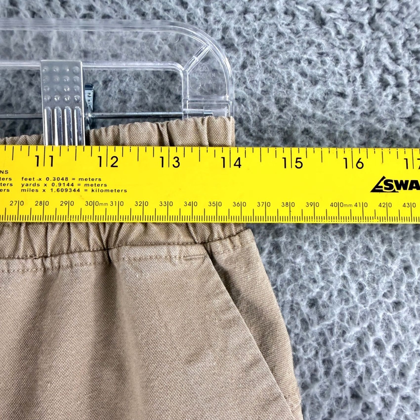 Lululemon Lululemon ABC Jogger Pants Mens Medium Tan Khaki Tapered Drawstring Stretch Size US 31 - 4 Thumbnail