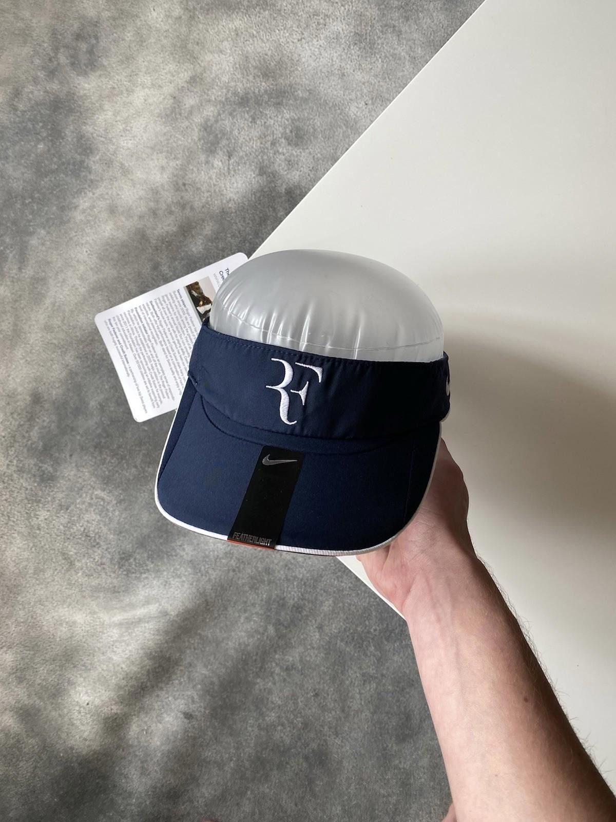 Nike !BNWT Nike RF Rodger Federer Tennis Visor Hat Cap Women Size ONE SIZE - 1 Thumbnail