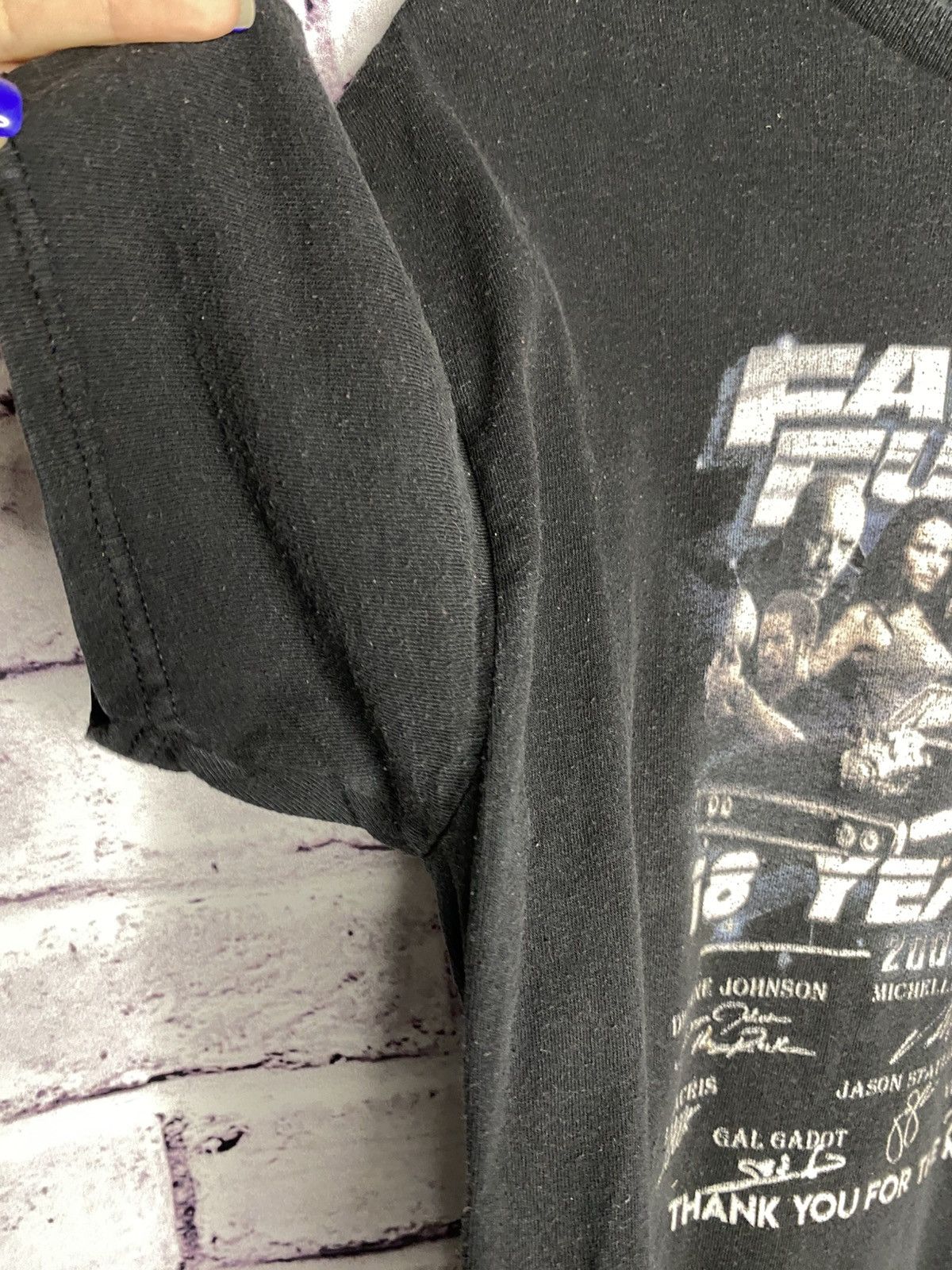 Formula 1 Men's Vintage T-Shirt Fast & Furious Movie Promotion Tee Size US M / EU 48-50 / 2 - 5 Thumbnail