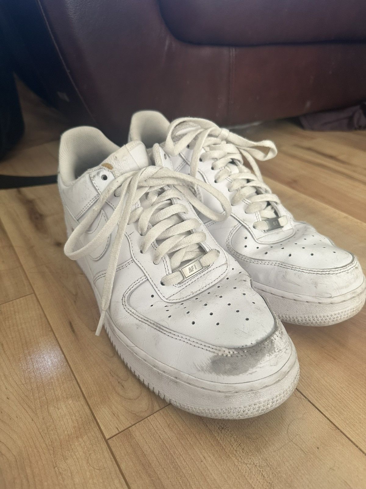 Nike air force 1's Size US 12 / EU 45 - 2 Thumbnail