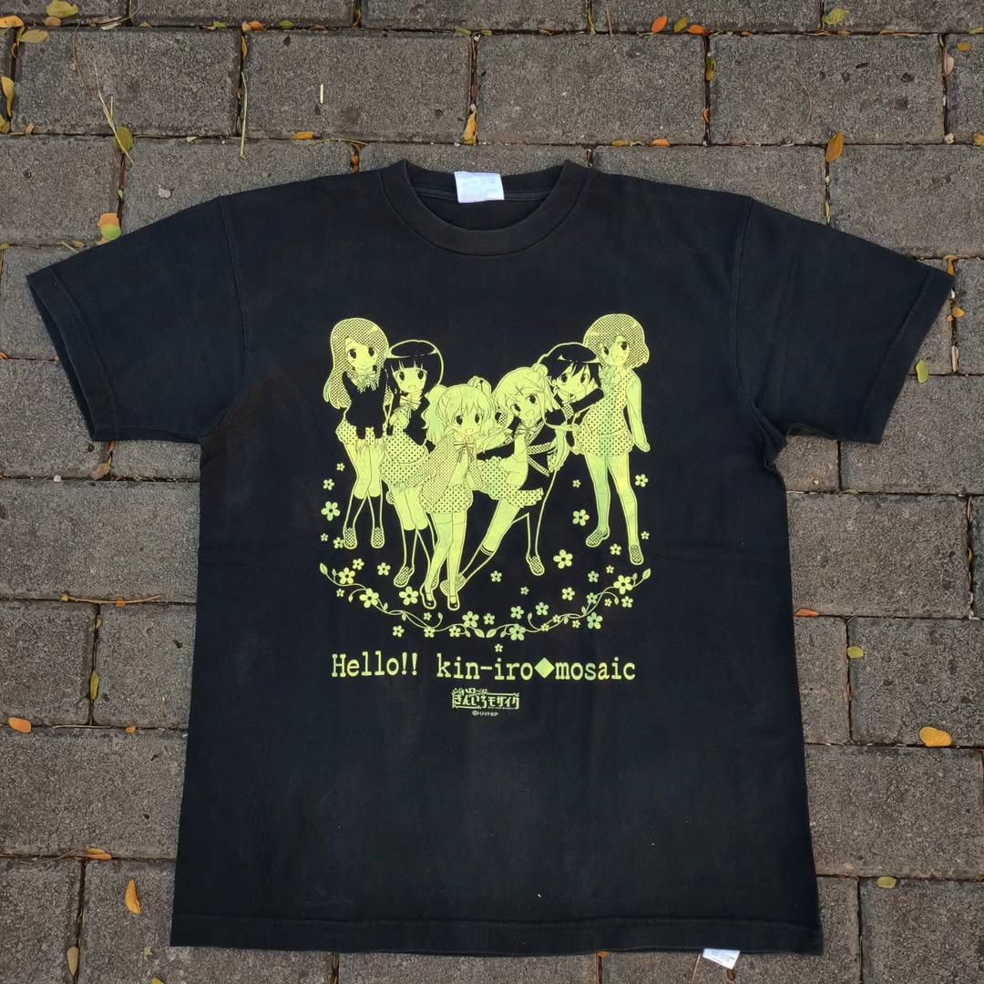 Anime Hello!! Kiniro Mosaic Tee Size US L / EU 52-54 / 3 - 1 Thumbnail