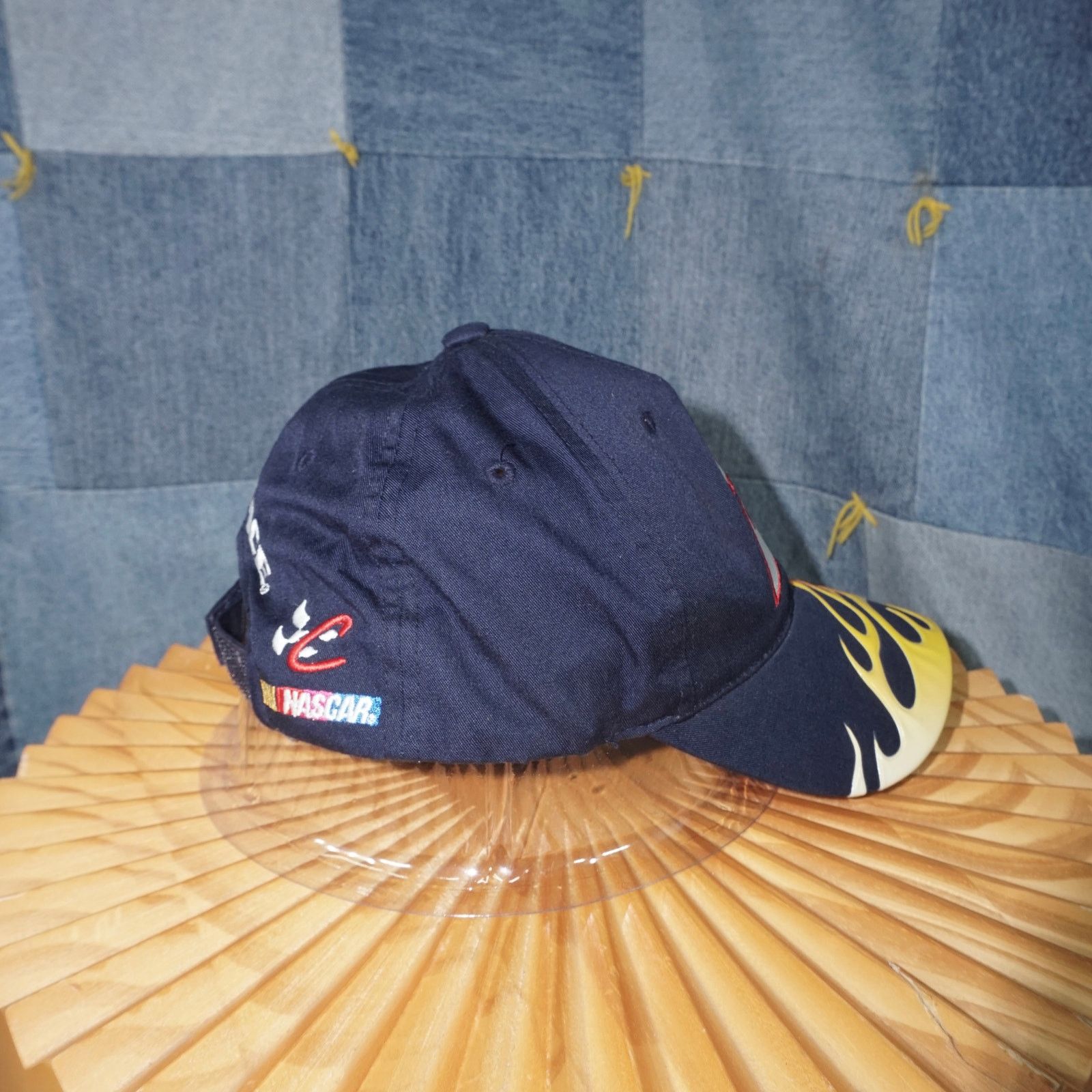 Chase Authentics OSFA - Vintage Y2K NASCAR racing embroidered 2000s flame hat Size ONE SIZE - 4 Thumbnail