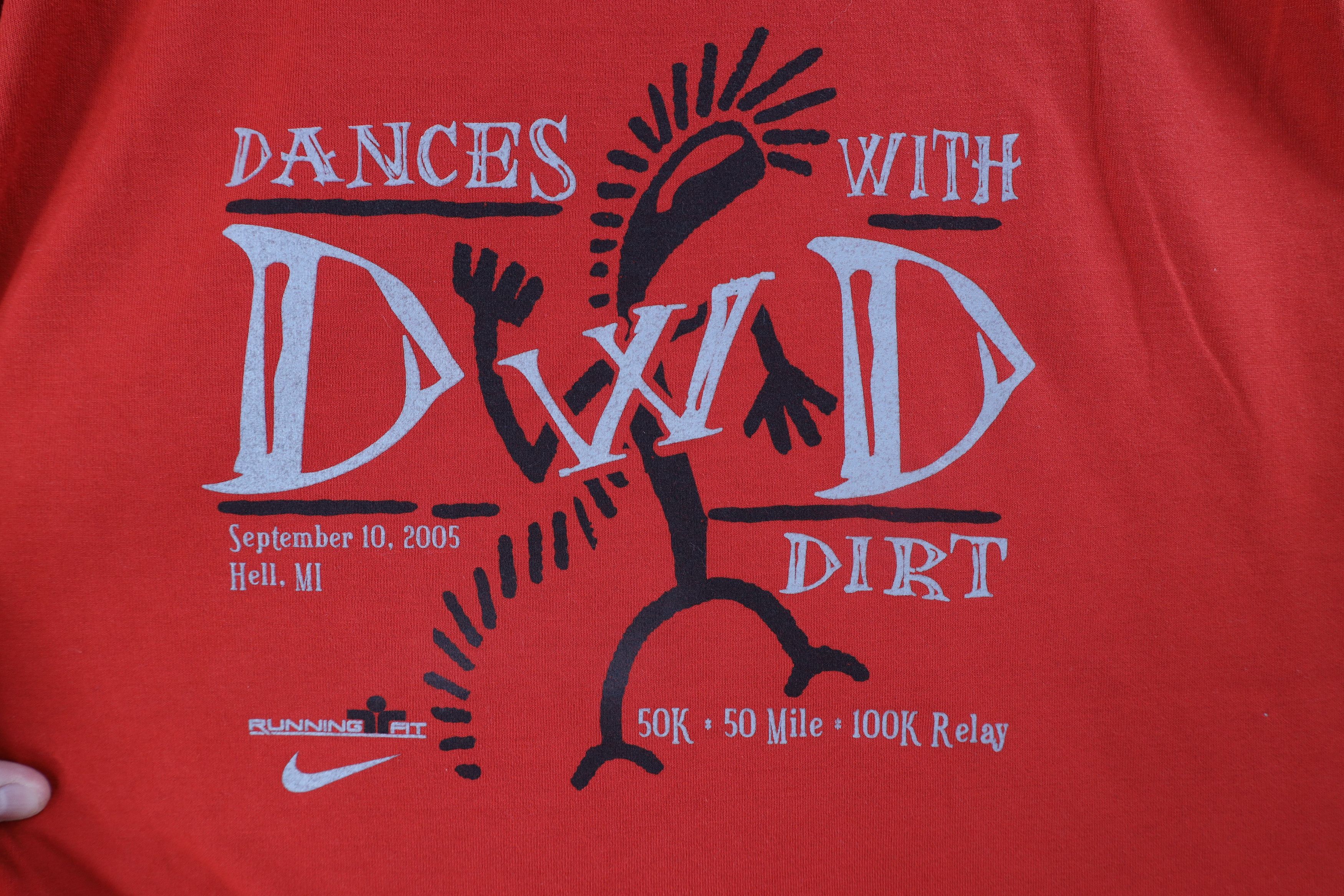 Vintage Vintage Y2K 2005 Dirt Hell Michigan 50K 50 Mile Race T-Shirt Size US XL / EU 56 / 4 - 4 Thumbnail