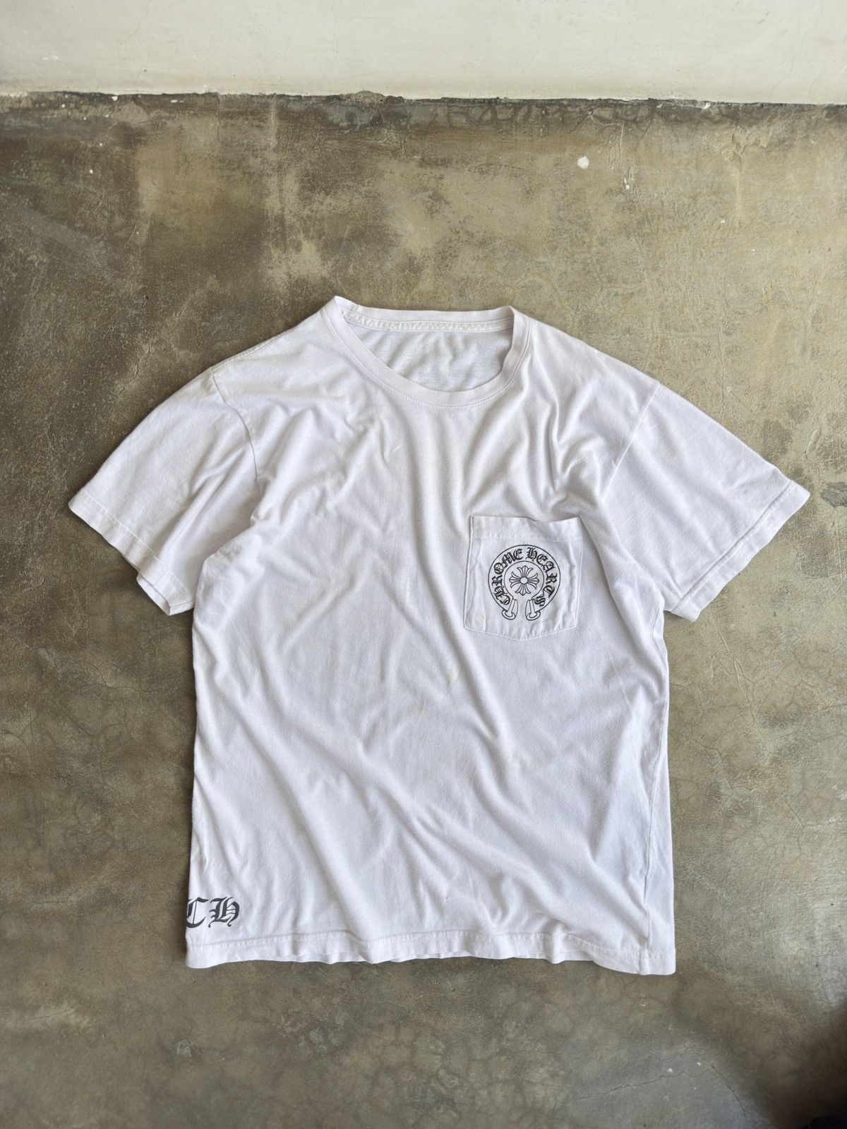 Chrome Hearts Chrome Hearts Los Angeles Exclusive Pocket tshirt White Size US M / EU 48-50 / 2 - 2 Thumbnail