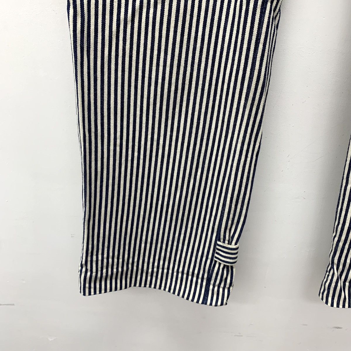 N.Hoolywood N.Hoolywood Color Block Striped Cotton Casual Trousers K26WX Size US 32 / EU 48 - 5 Thumbnail