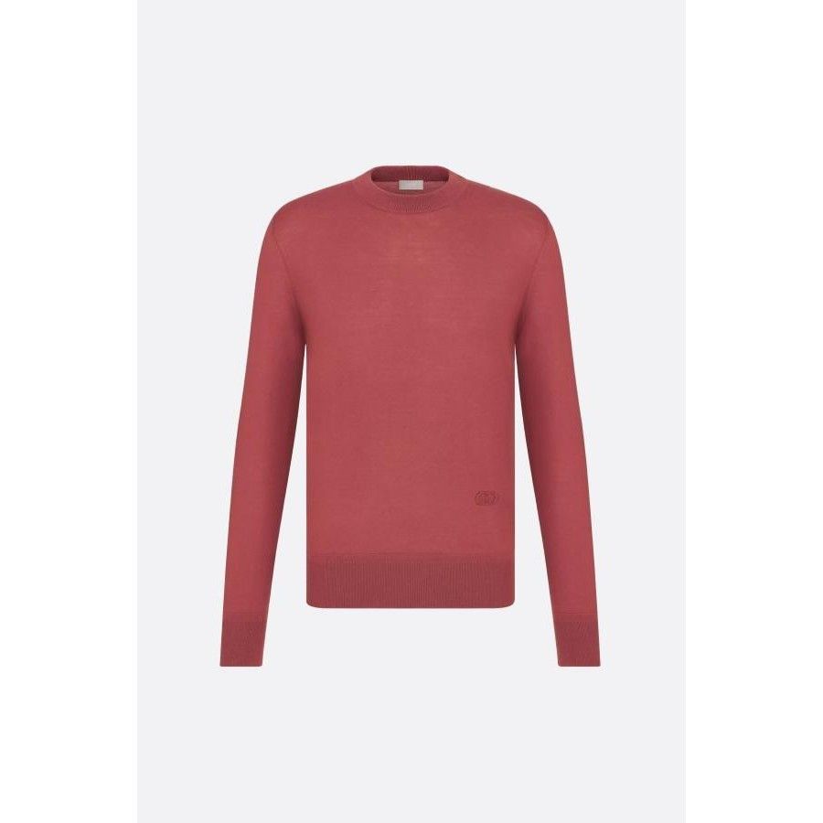 Dior DIOR CD Icon Pink Round Neck Sweater New & Authentic (Men's Size US L / EU 52-54 / 3 - 1 Preview