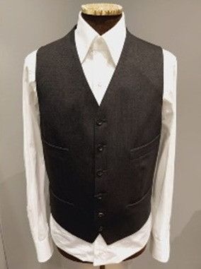 image of Tom Ford O1Loc1C0224 51B440Sz Waistcoat Other In Black, Men's (Size Medium)