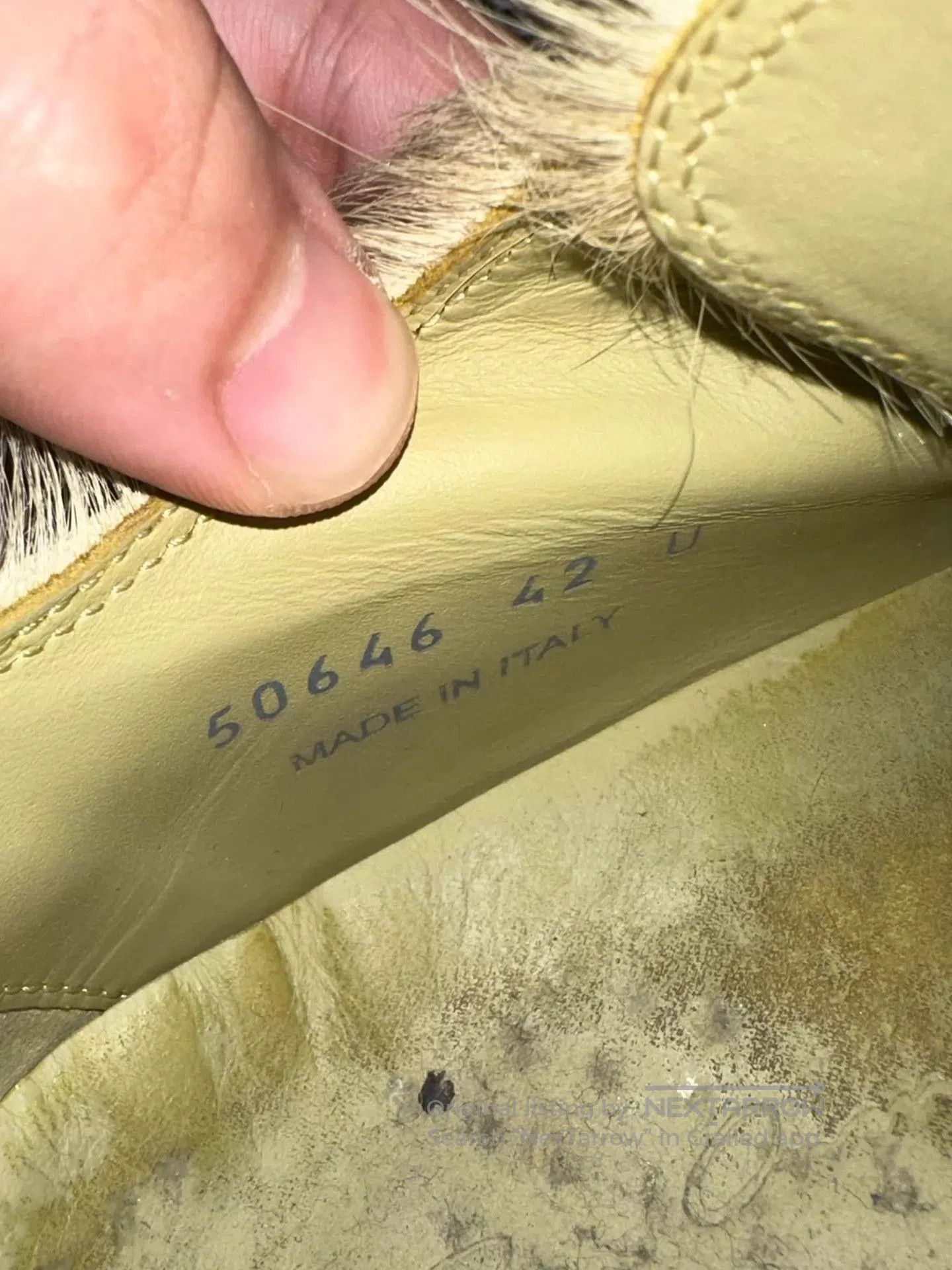 Rick Owens Green High-Top Sneakers Size 9. Size US 9 / EU 42 - 6 Thumbnail