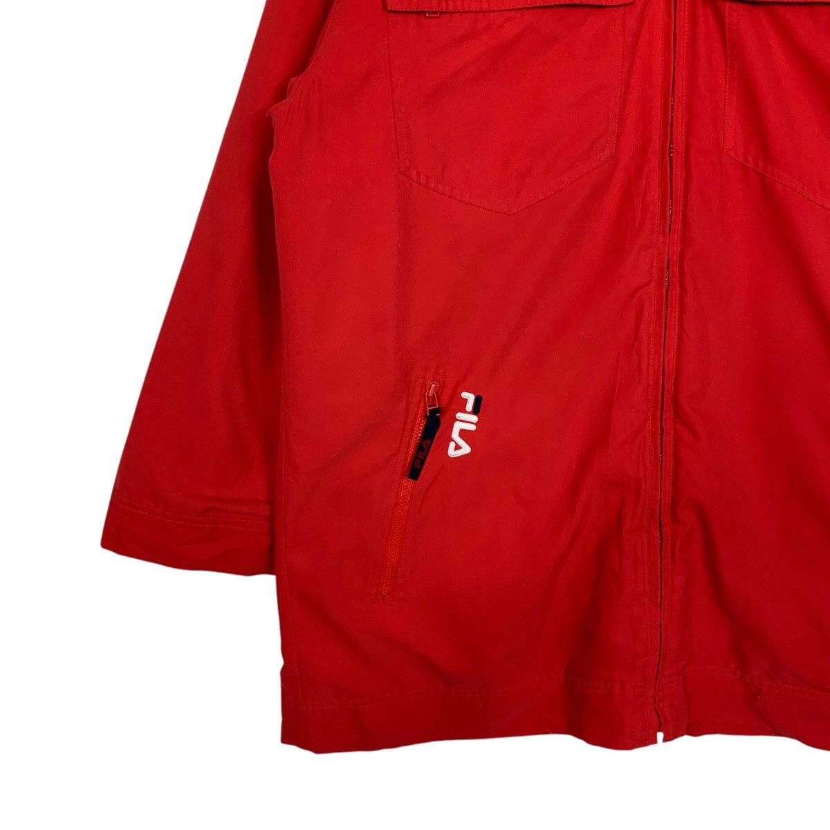 Fila Vintage 90's FILA Sports Red Jacket #2511-C113 Size US XL / EU 56 / 4 - 3 Thumbnail