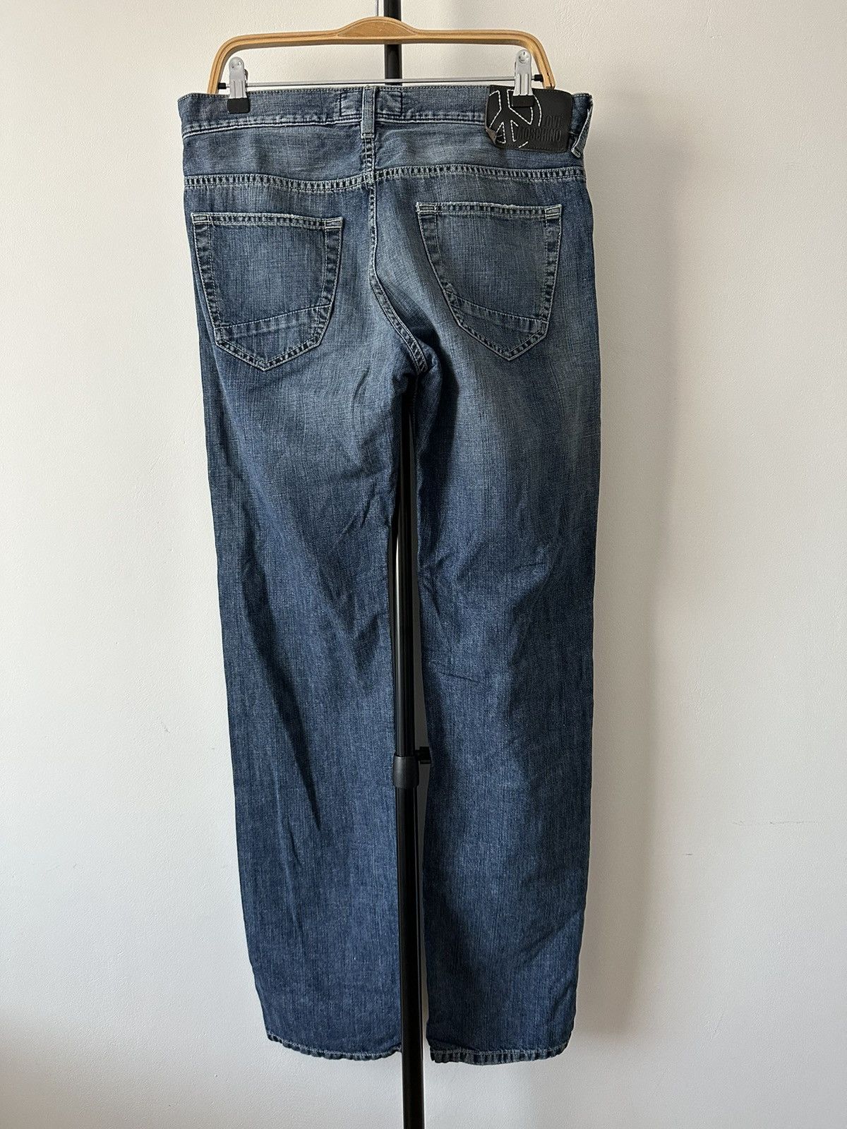 Moschino Love Moschino Linen Cotton Blend denim jeans pants trousers Size US 33 - 7 Thumbnail