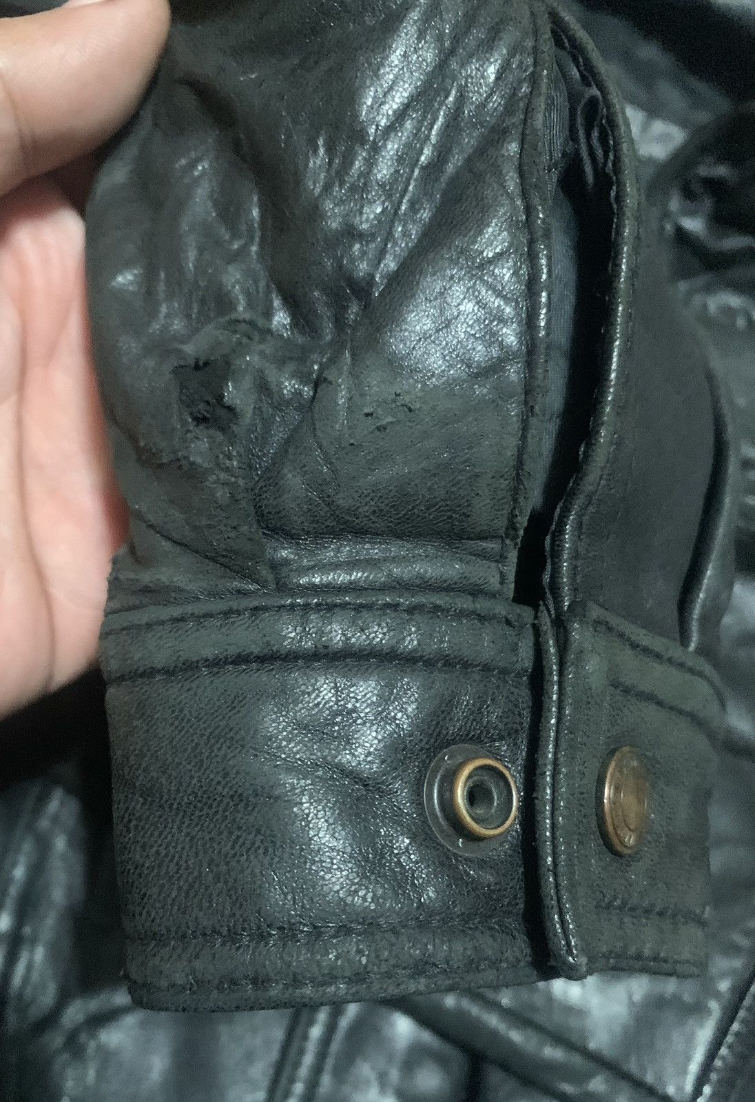 Japanese Brand Vintage Japanese Durante Genuine Bomber Leather Jacket Size US L / EU 52-54 / 3 - 6 Thumbnail