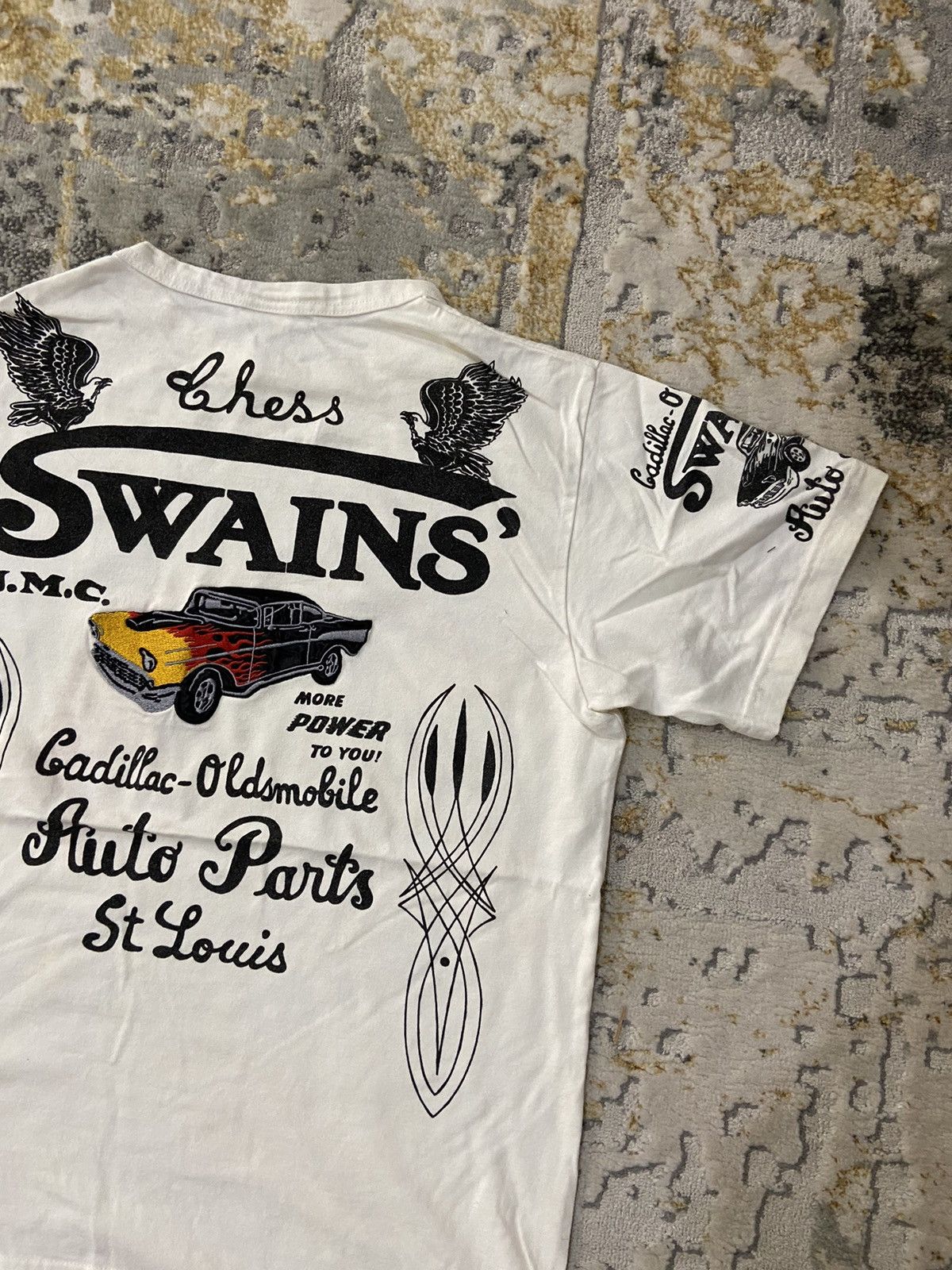 Other × Vintage SWAINS CADILLAC AUTOMOBILE TEE Size US S / EU 44-46 / 1 - 3 Thumbnail