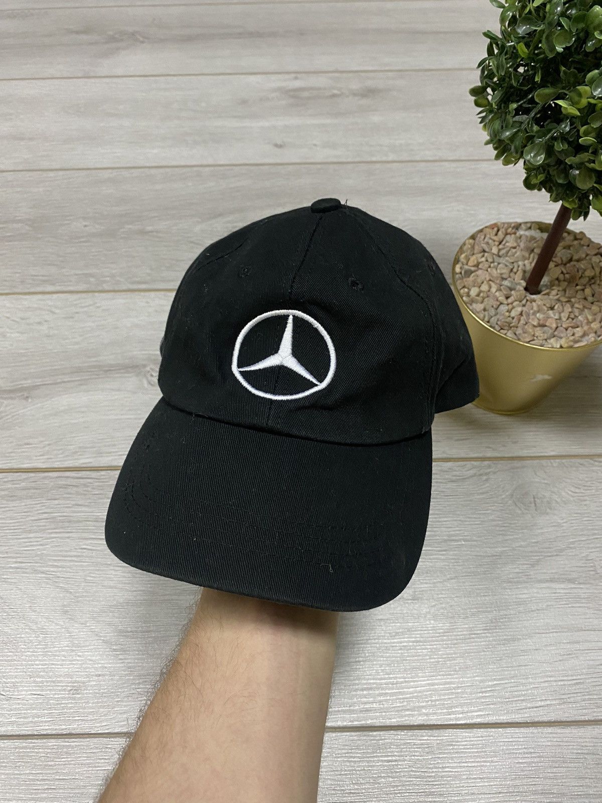 Mercedes-Benz Mercedes Benz vintage big logo cap Size ONE SIZE - 1 Thumbnail