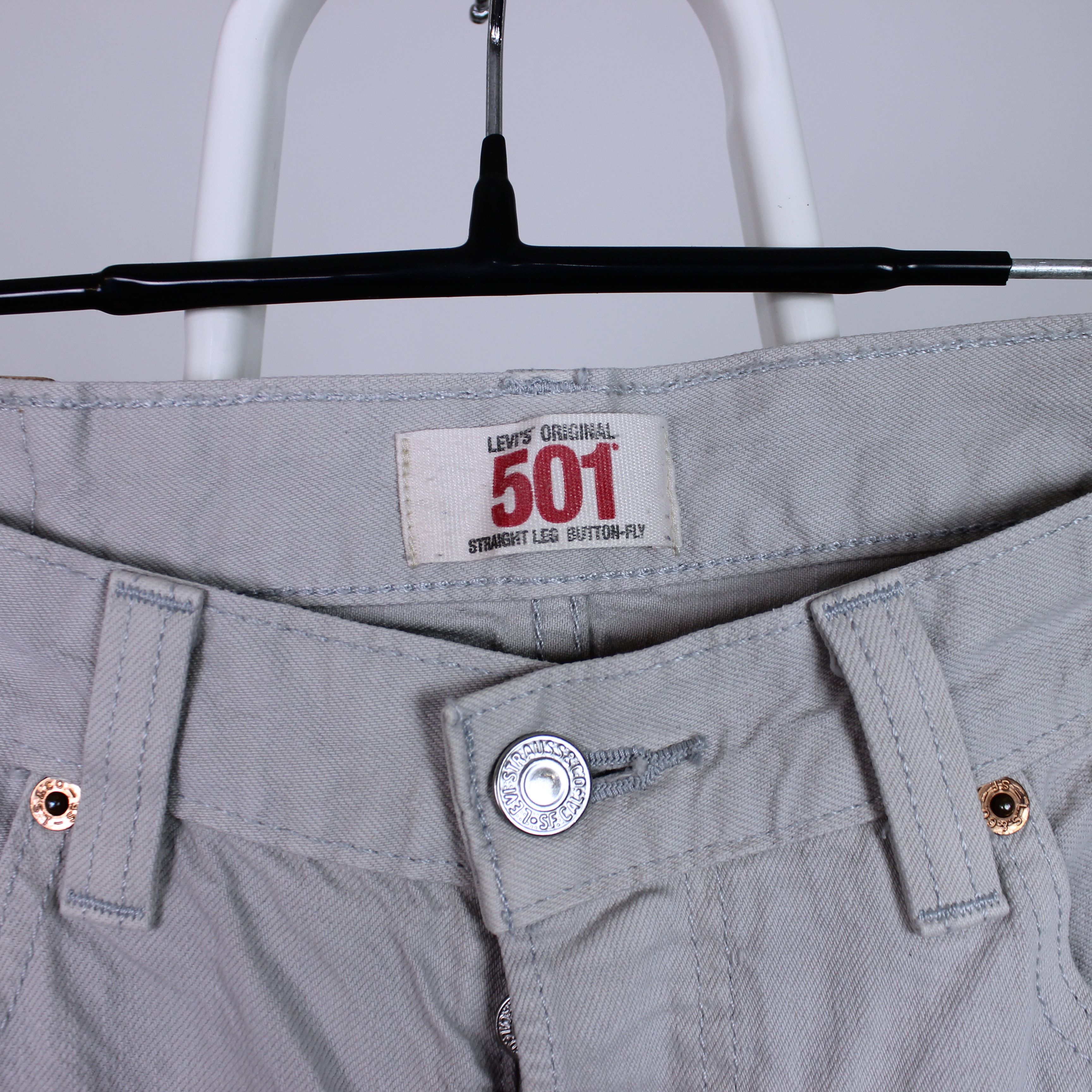 Levi's 501 levis denim jeans w34 L32 men pants Size US 34 / EU 50 - 12 Thumbnail