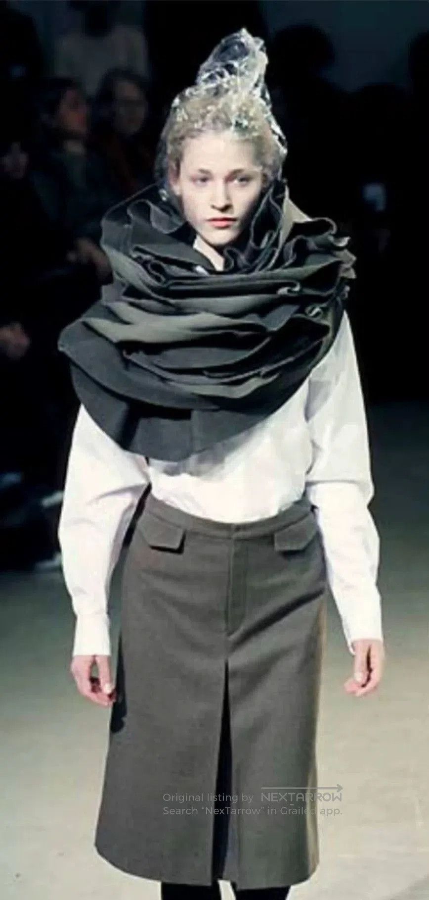 Junya Watanabe junya watanabe vintage wool pencil skirt. Size US 26 / EU 42 - 6 Thumbnail