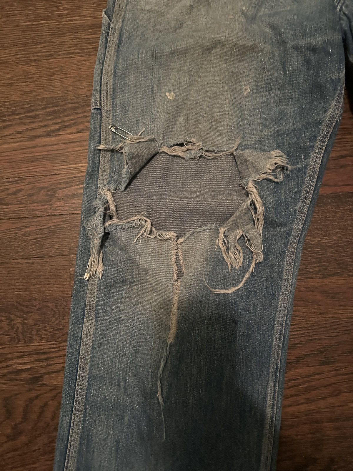 Other Pinup Rags 1950s Repaired Big Mac Carpenters Size US 34 / EU 50 - 2 Thumbnail