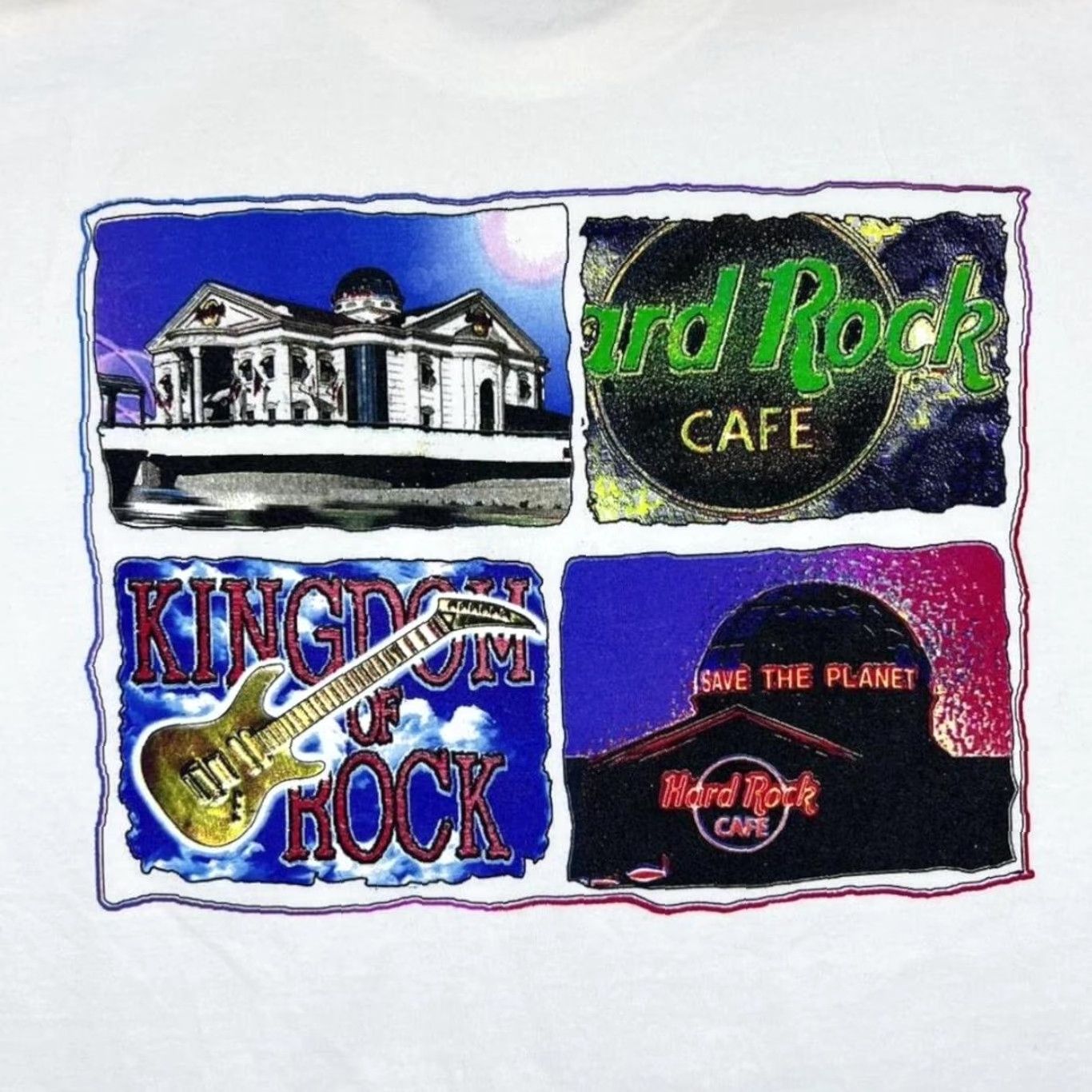 Hard Rock Cafe VINTAGE Hard Rock Cafe Shirt 90s Orlando Logo Graphic White L Mens T-Shirt Size US L / EU 52-54 / 3 - 5 Thumbnail