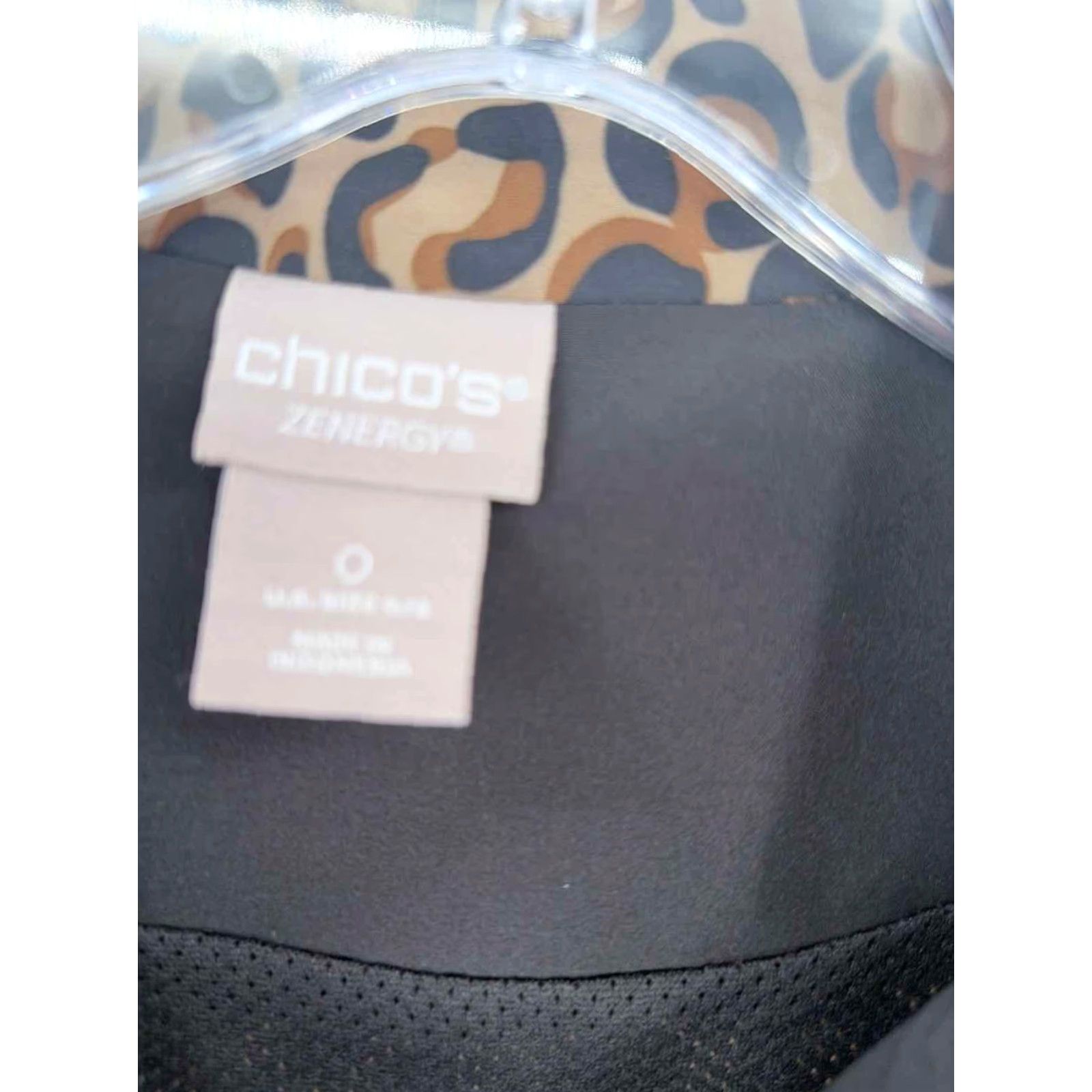 Vintage Chico's Zip Up Jacket Tan 4/6 Regular Size Size S / US 4 / IT 40 - 2 Thumbnail