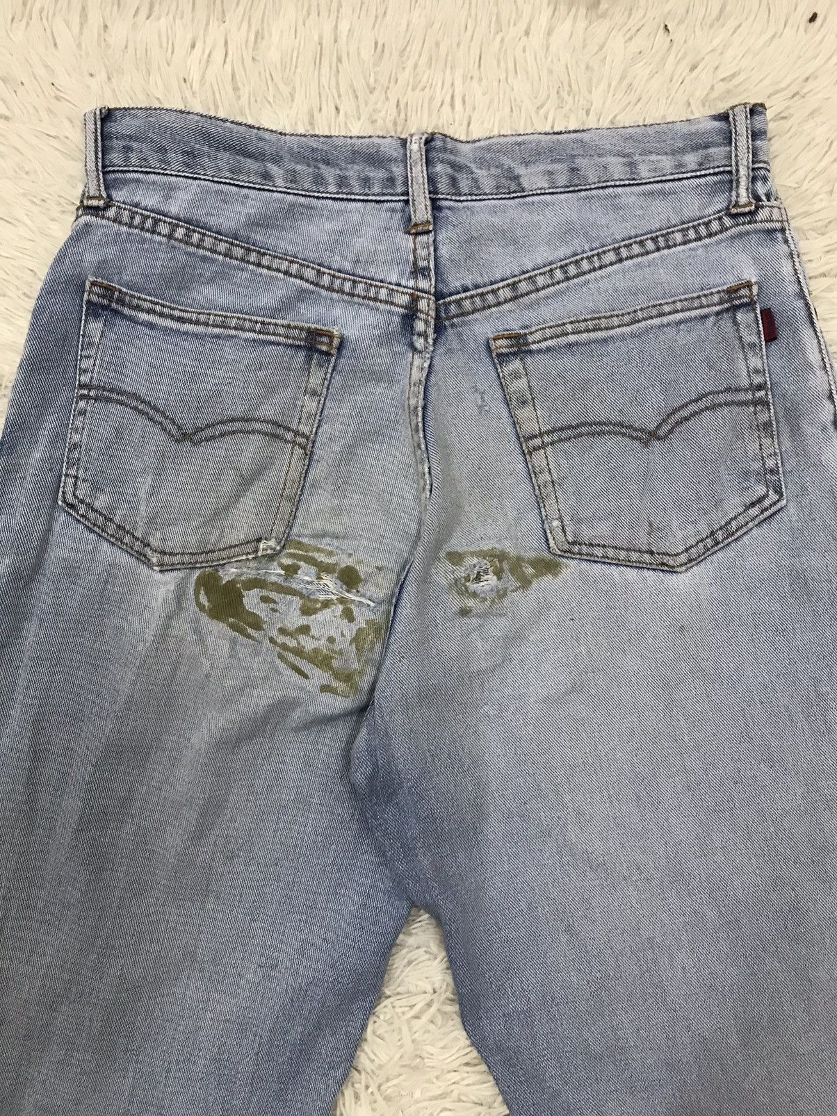 Japanese Brand × Vintage Vintage Sayotasu Co. ltd Blue Way Custom Distressed Jeans Size US 28 / EU 44 - 8 Thumbnail