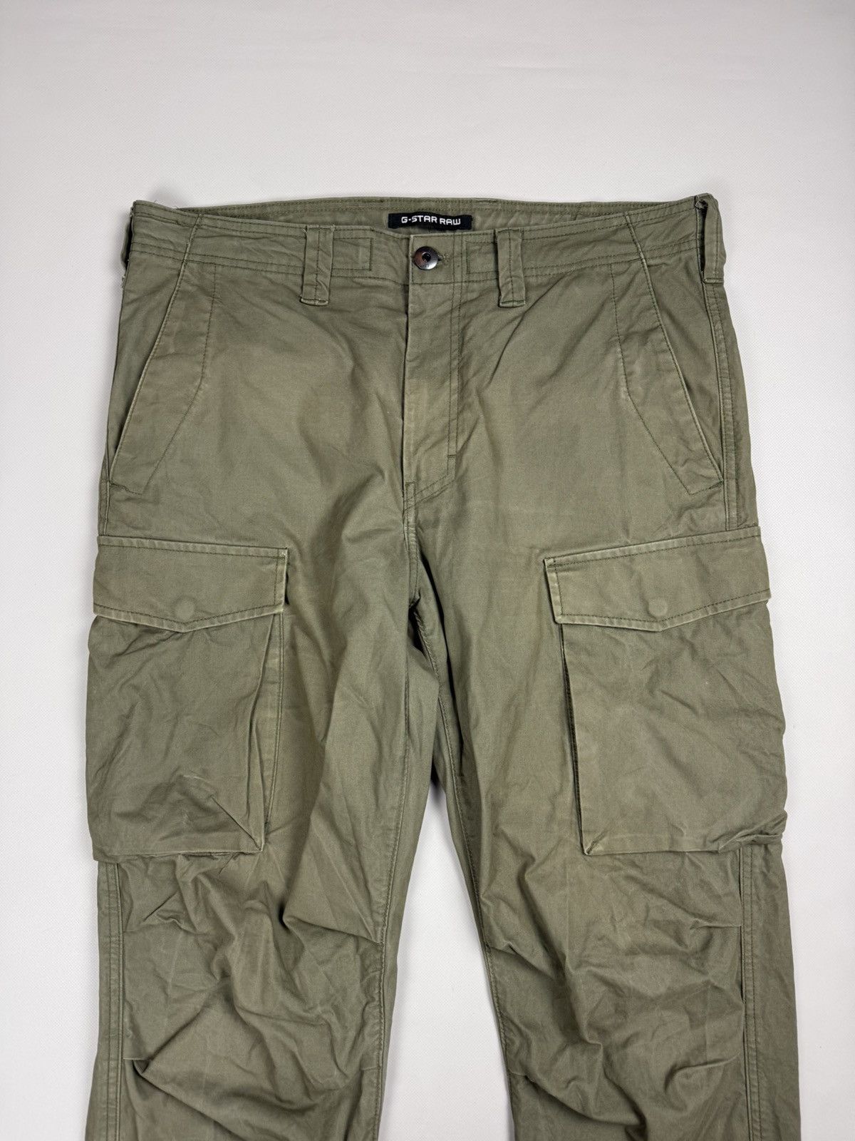 G-Star G-Star Raw Men’s Core Regular Cargo Pants Trousers Size US 34 / EU 50 - 5 Thumbnail