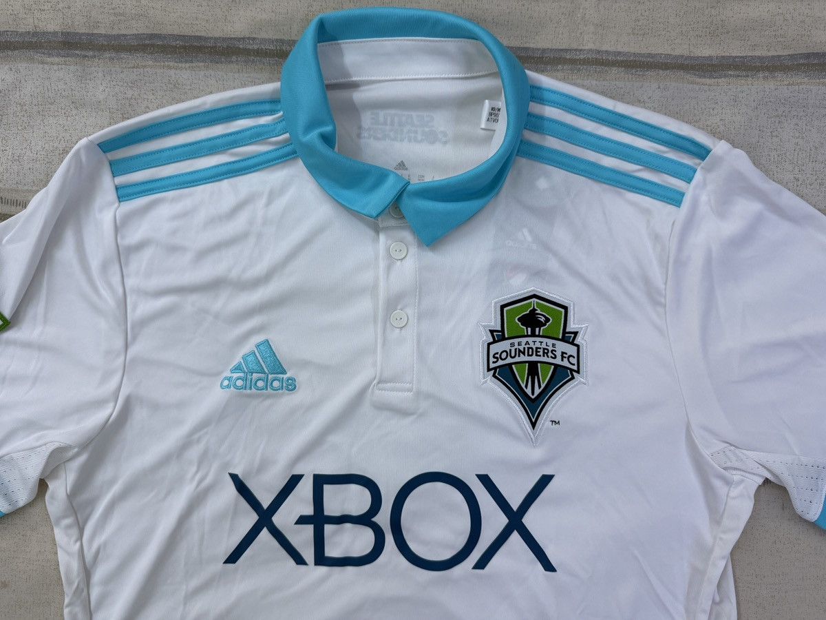 Adidas Adidas Seattle Sounders FC 2017/18 Away Jersey Medium BNWT Size US M / EU 48-50 / 2 - 3 Thumbnail