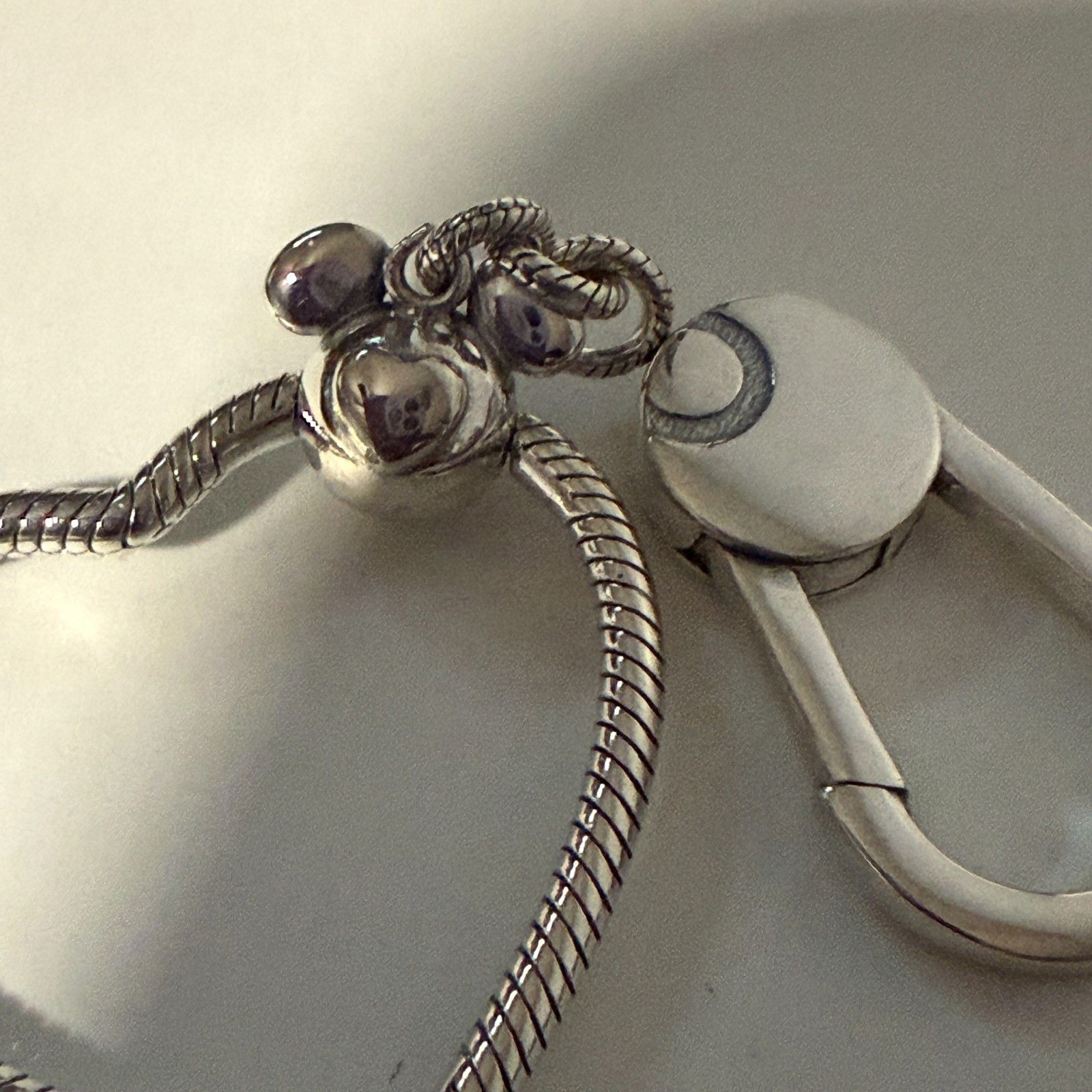 Other Sterling Silver Minnie Ears Heart Believe In Magic Clasp Key Size ONE SIZE - 4 Thumbnail