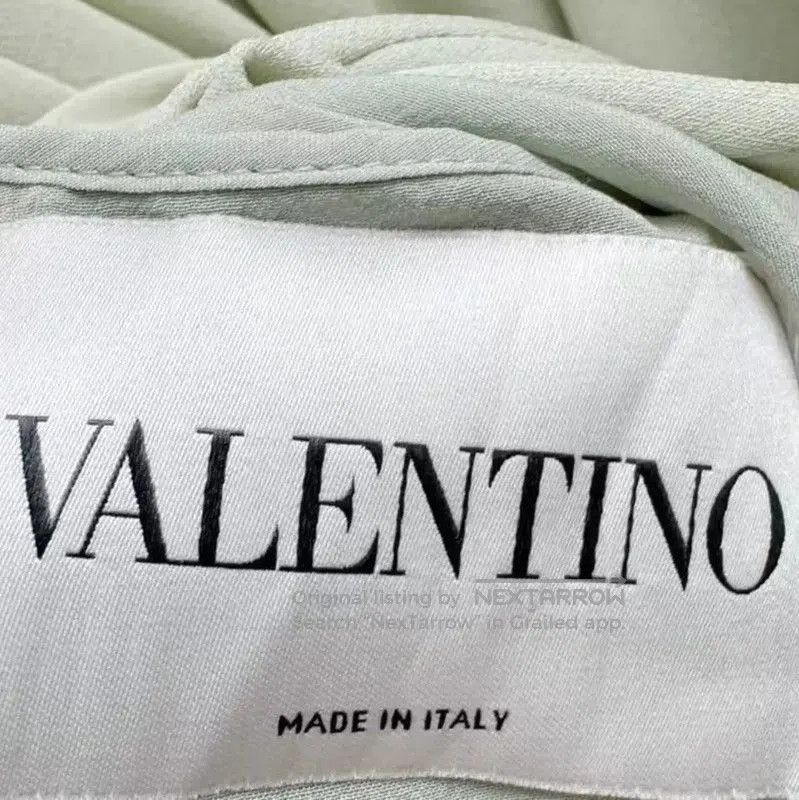 Valentino Valentino Sleeveless Silk Mini Dress in Light Green . Size M / US 6-8 / IT 42-44 - 5 Thumbnail