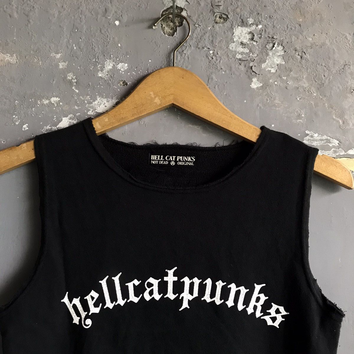 Japanese Brand Hell Cat Punks Tanktop Size M / US 6-8 / IT 42-44 - 2 Thumbnail