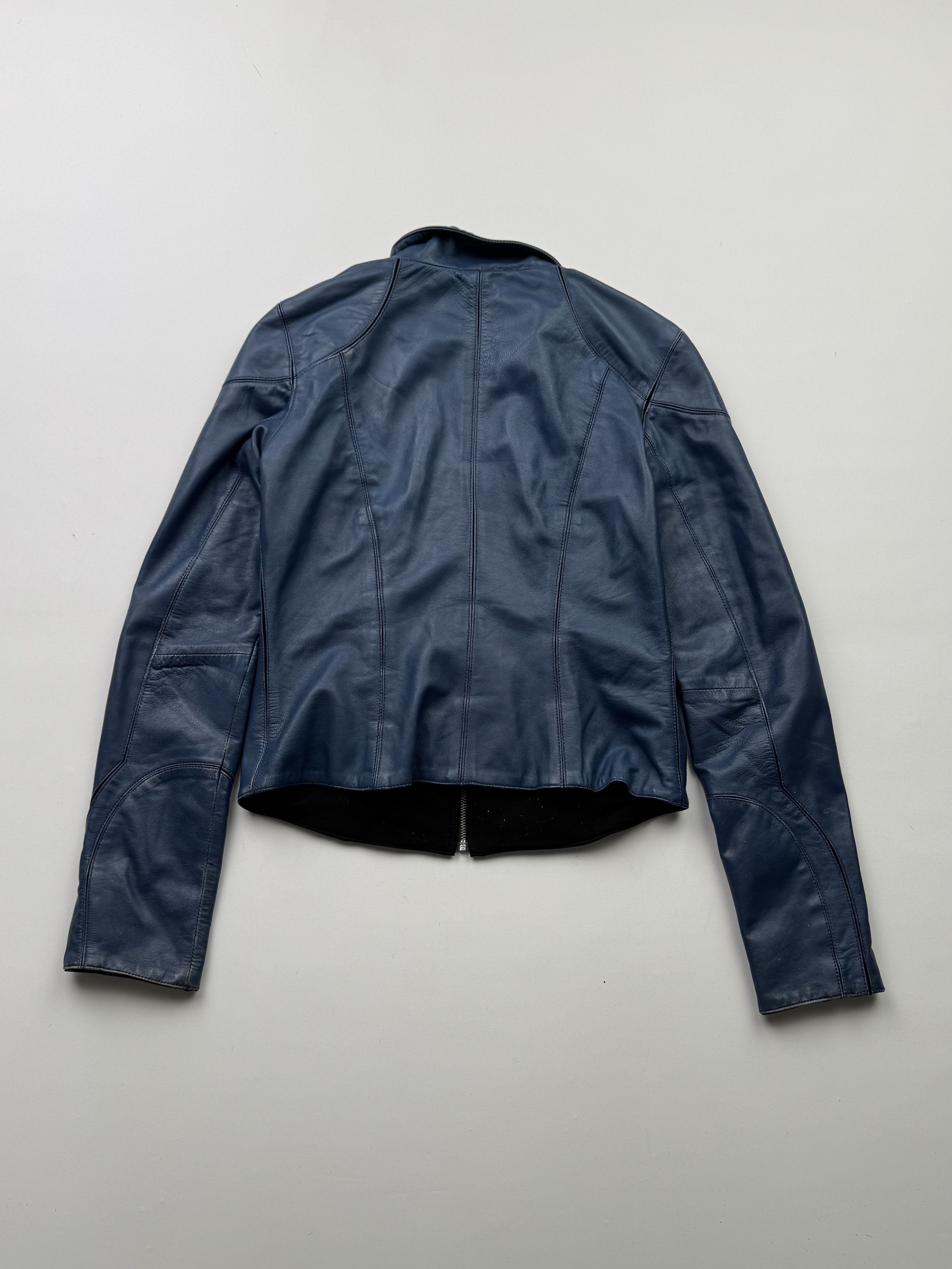 Japanese Brand Vintage Cropped Leather Jacket B776(V149)E2 Size S / US 4 / IT 40 - 9 Thumbnail