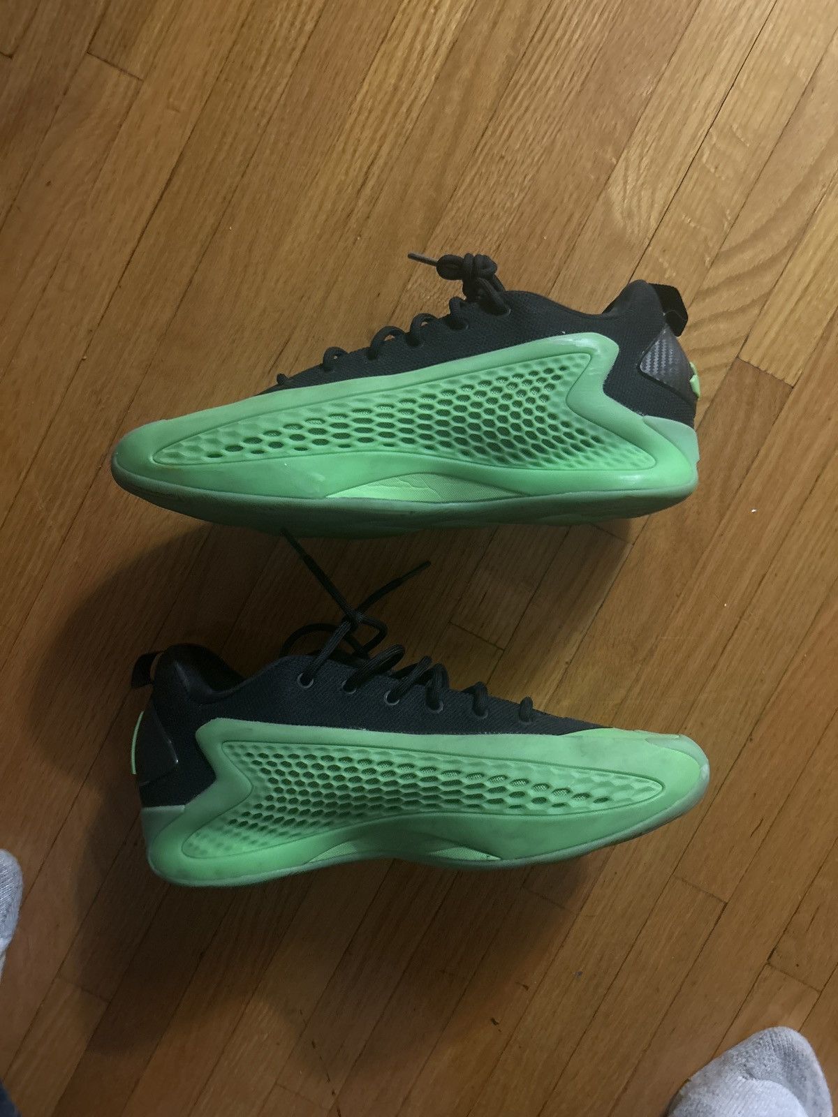 Adidas Adidas Anthony Edwards 1 Lucid Low Basketball shoes Size US 10 / EU 43 - 4 Thumbnail