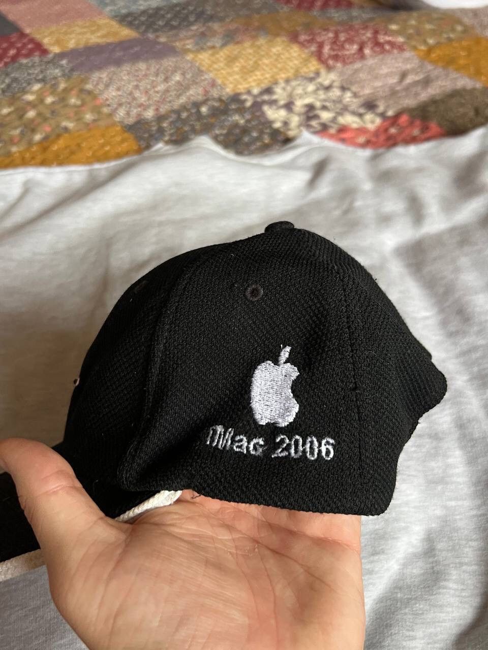Apple × Nike × Vintage Vintage Apple Imac cap Nike black hat 2006 logo Size ONE SIZE - 11 Thumbnail