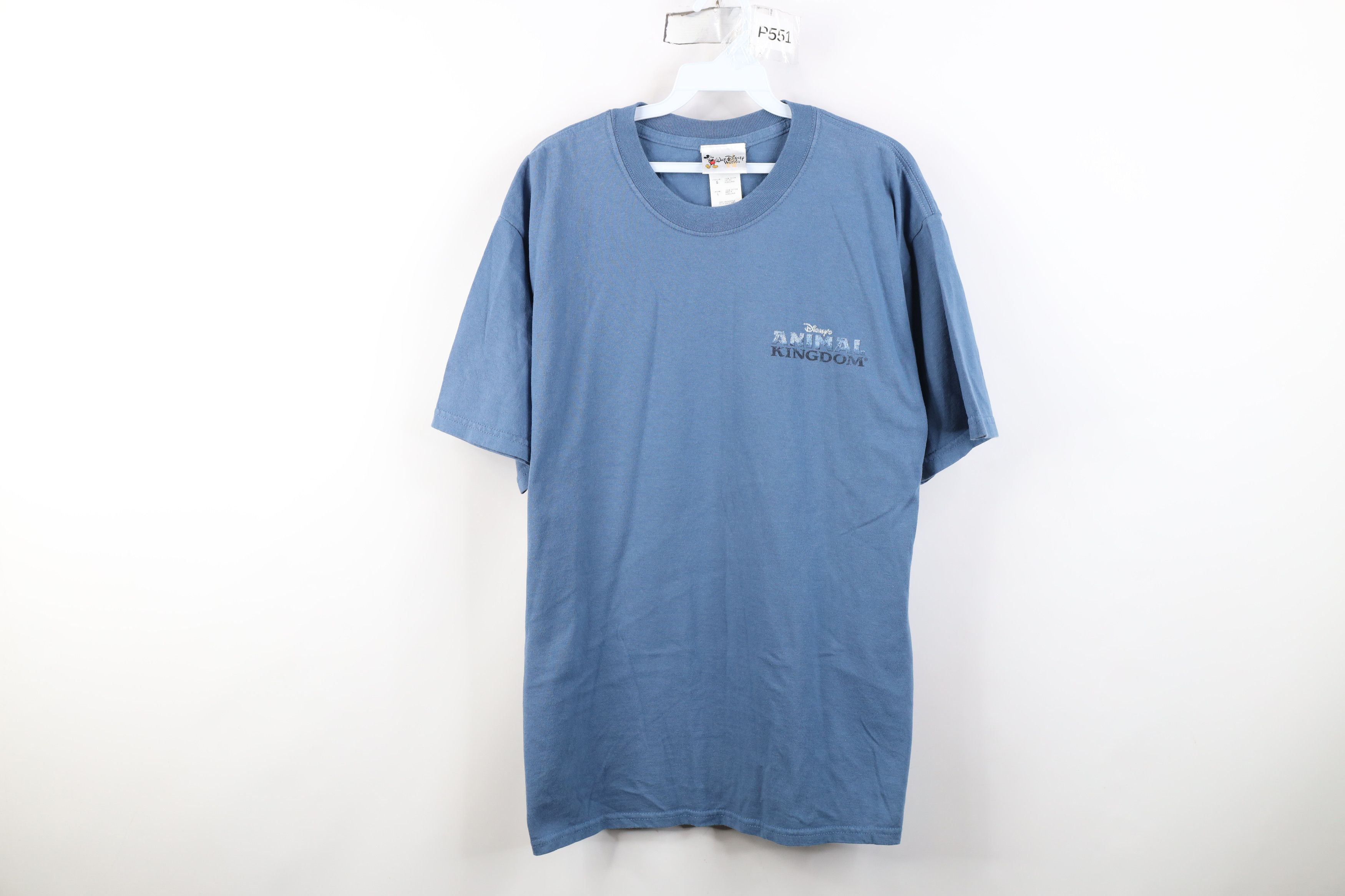 Disney Vintage 90s Y2K Disney Animal Kingdom Kilimanjaro T-Shirt Size US L / EU 52-54 / 3 - 1 Thumbnail