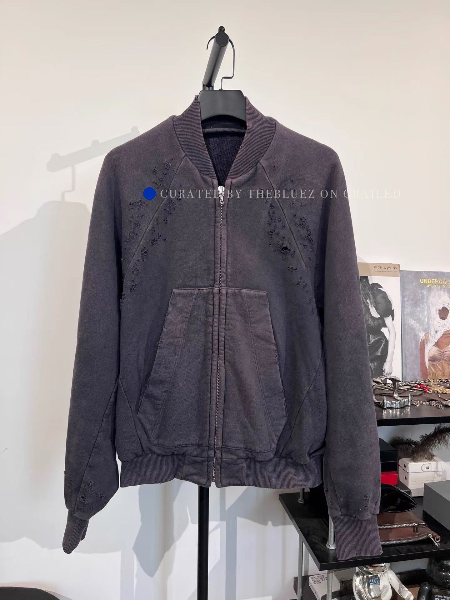 Julius Oversized Dyed Destroyed Jacket Size US S / EU 44-46 / 1 - 1 Thumbnail