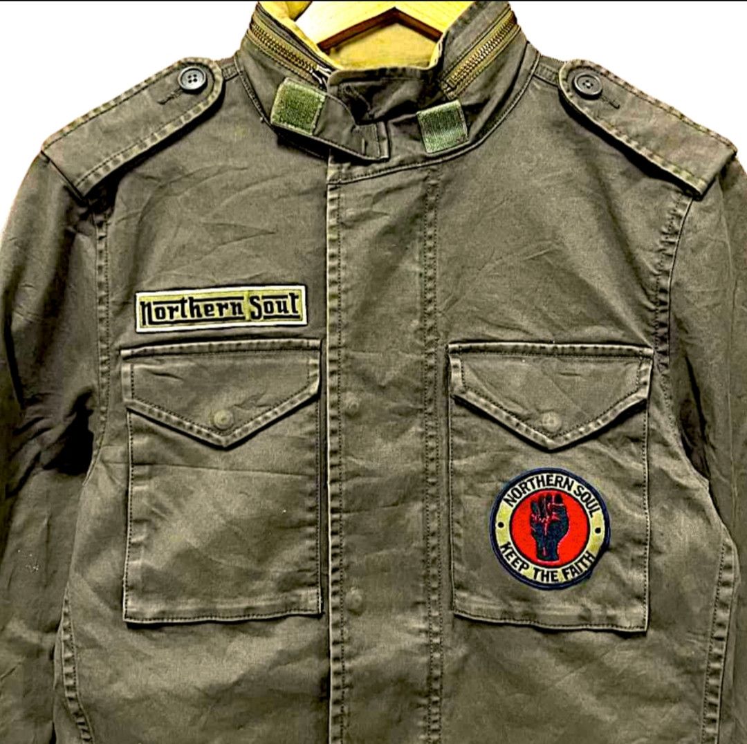 Katharine Hamnett London Vintage Katharine Hamnett London M65 fashion Military Jacket Size US S / EU 44-46 / 1 - 2 Thumbnail