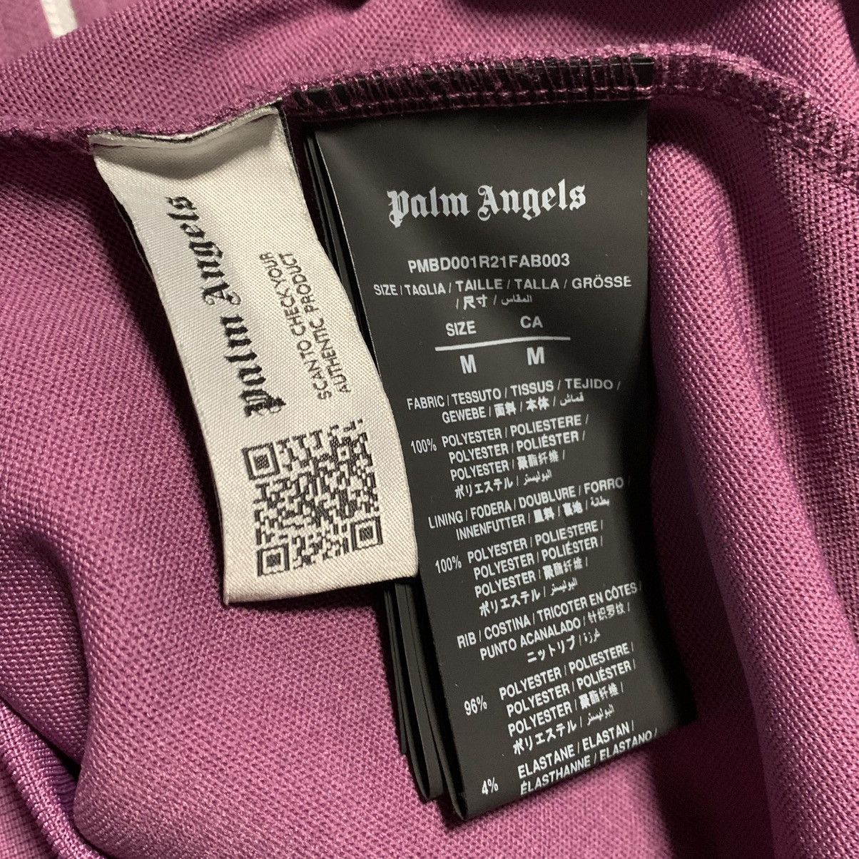 Palm Angels Palm Angels Medium Classic Purple Track Jacket Top Size US M / EU 48-50 / 2 - 7 Thumbnail