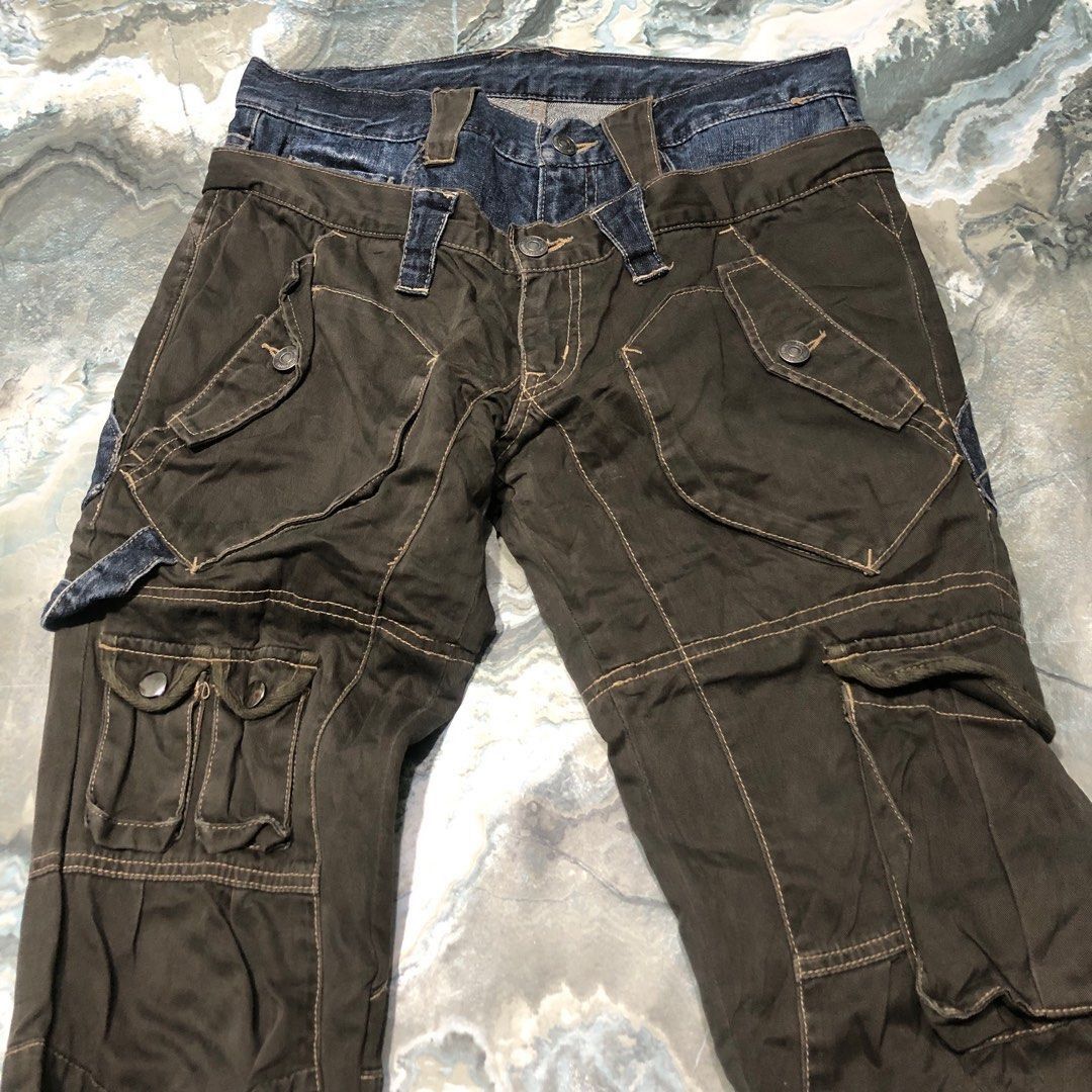 PPFM ppfm double waist multi pocket denim Size US 32 / EU 48 - 3 Thumbnail