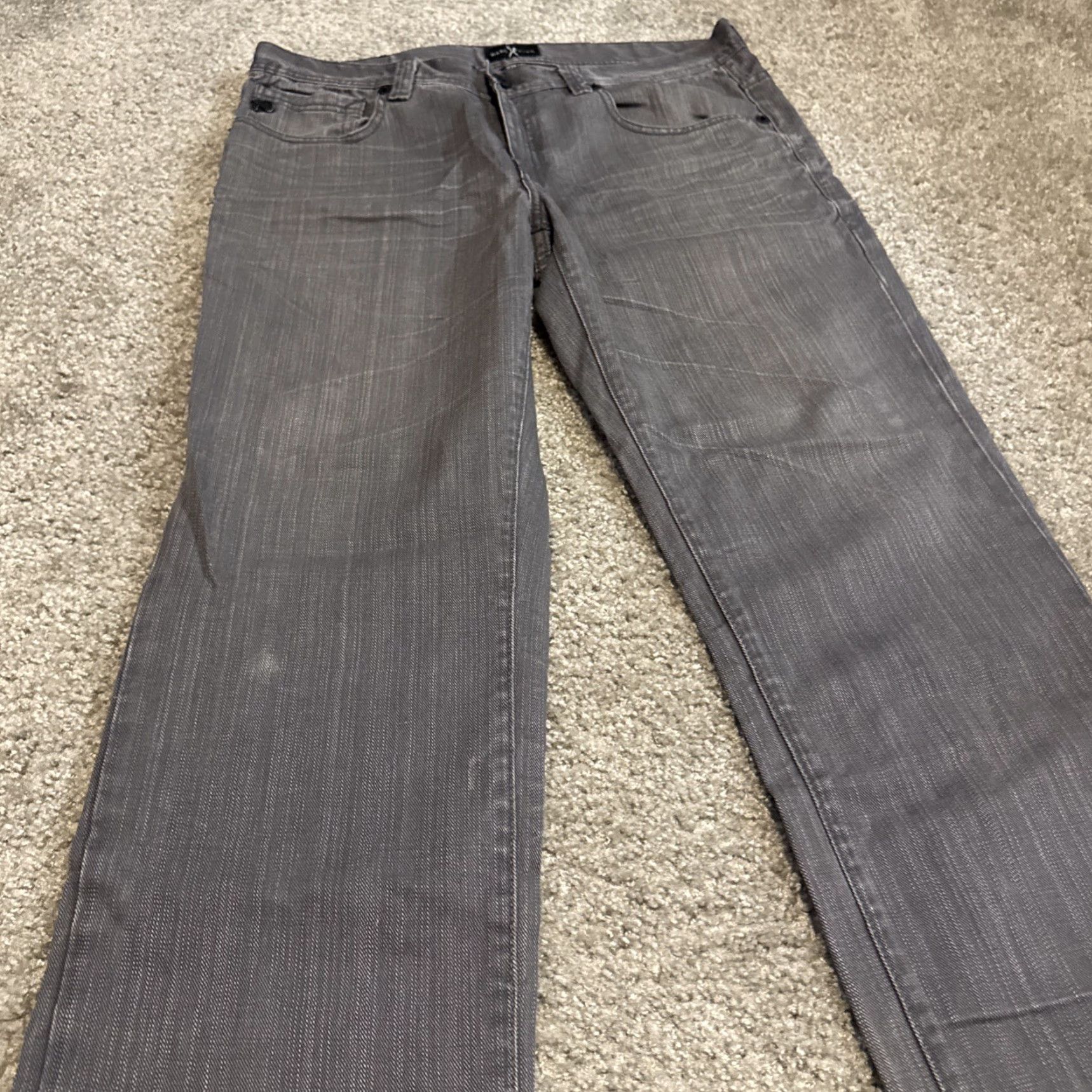 Ecko Unltd. VINTAGE Mark Ecko Cut & Sew Denims Jeans Slim Skinny 34x30 Gray Men Size US 34 / EU 50 - 3 Thumbnail