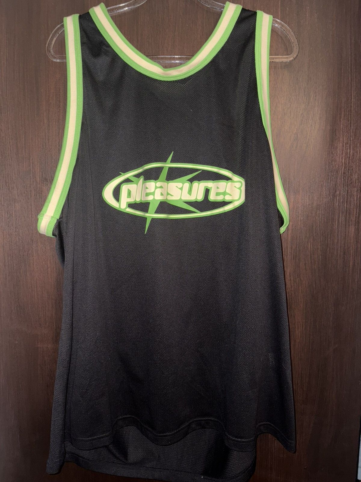 Pleasures PLEASURES Grim Basketball Jersey Size US XXL / EU 58 / 5 - 1 Thumbnail