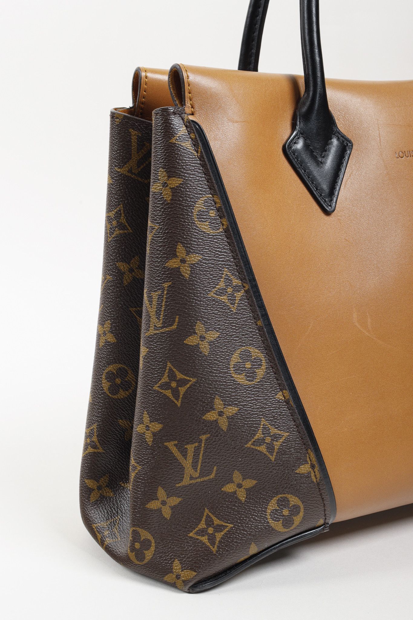 Louis Vuitton Louis Vuitton 2014 Tote W PM Brown Leather Monogram Size ONE SIZE - 8 Thumbnail