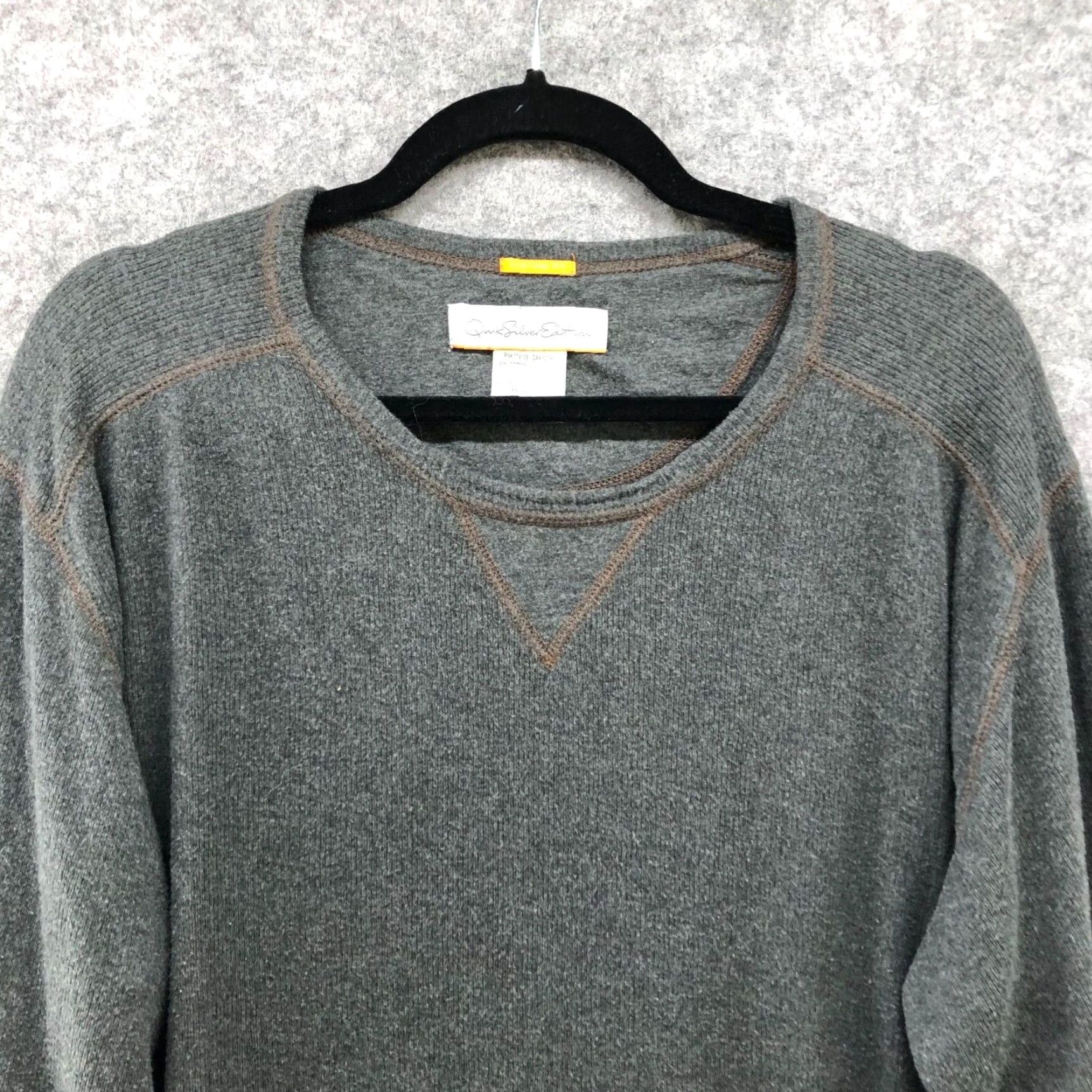 Quiksilver Quiksilver Editions Men's Long Sleeve Gray Thermal Crewneck T-Shirt Size L Size US L / EU 52-54 / 3 - 3 Thumbnail