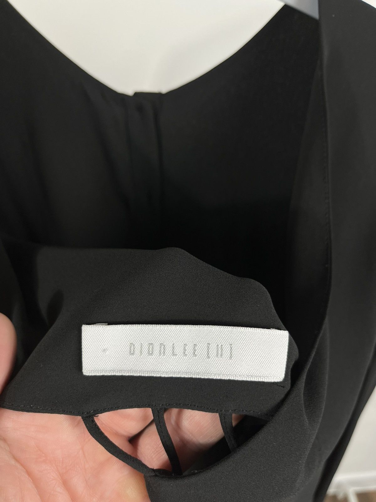 Dion Lee Dion Lee Black Cut-Out Back Long Sleeve Blouse Size US 6 Size M / US 6-8 / IT 42-44 - 8 Thumbnail