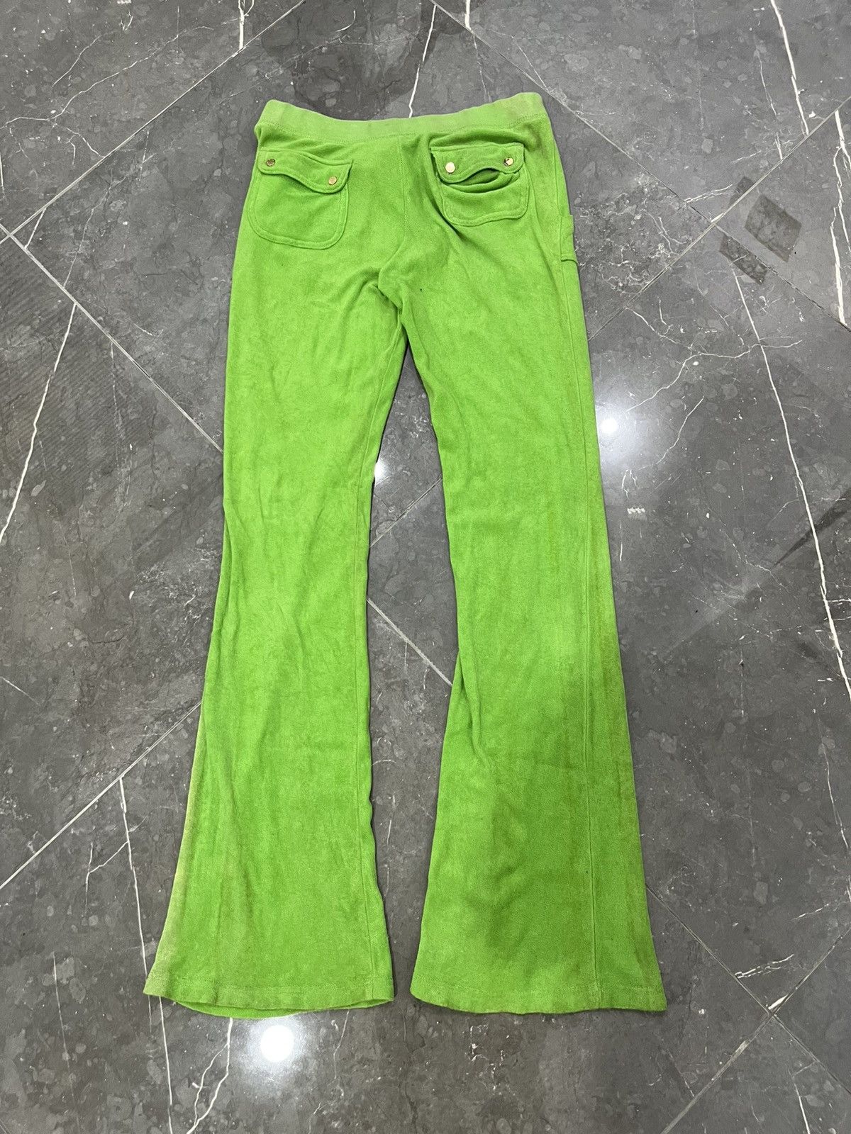 Ed Hardy × Juicy Couture × True Religion Juicy couture velvet flared pants Size 30" / US 8 / IT 44 - 2 Thumbnail