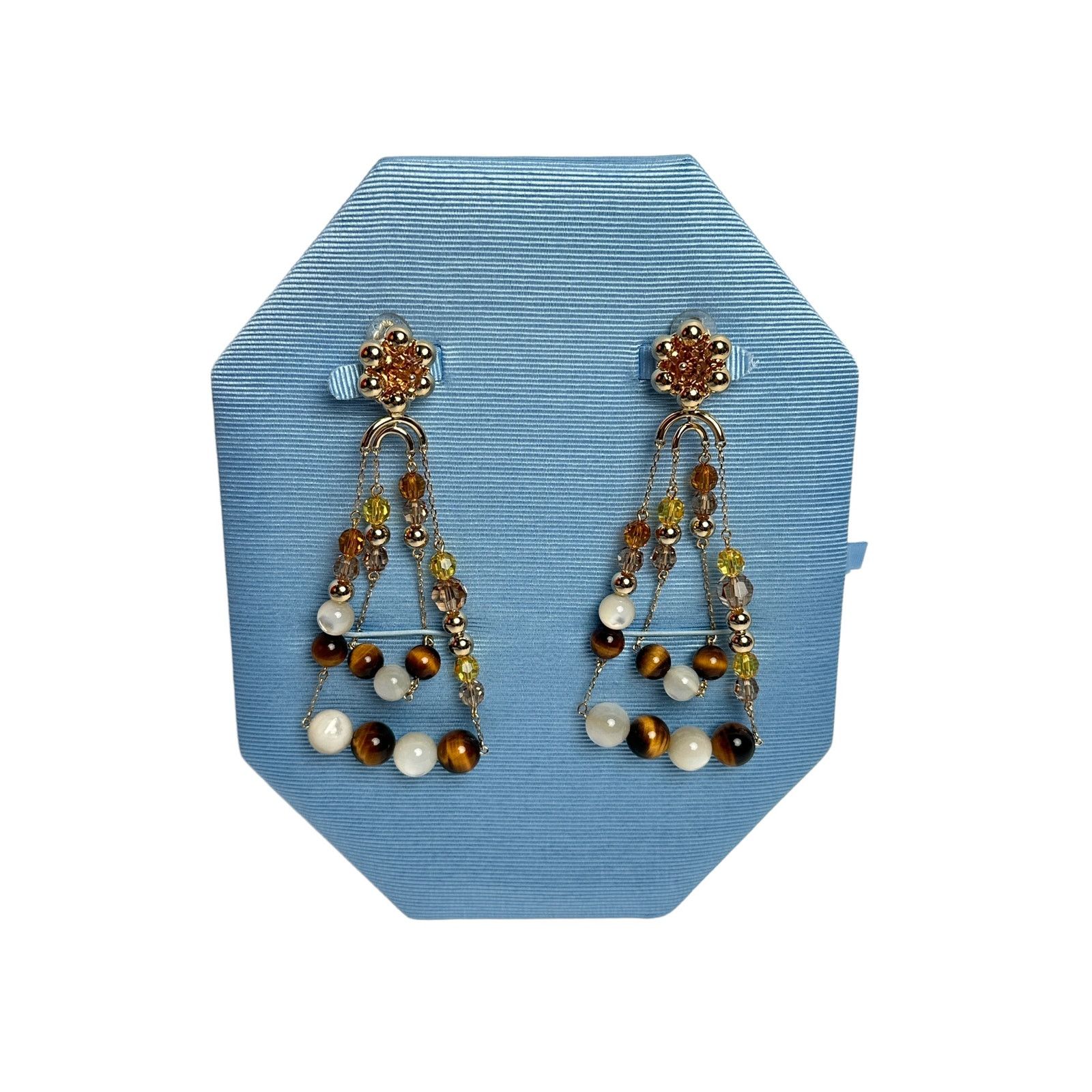 Swarovski Swarovski Somnia drop earrings Clips Chandelier, Extra long Size ONE SIZE - 7 Thumbnail