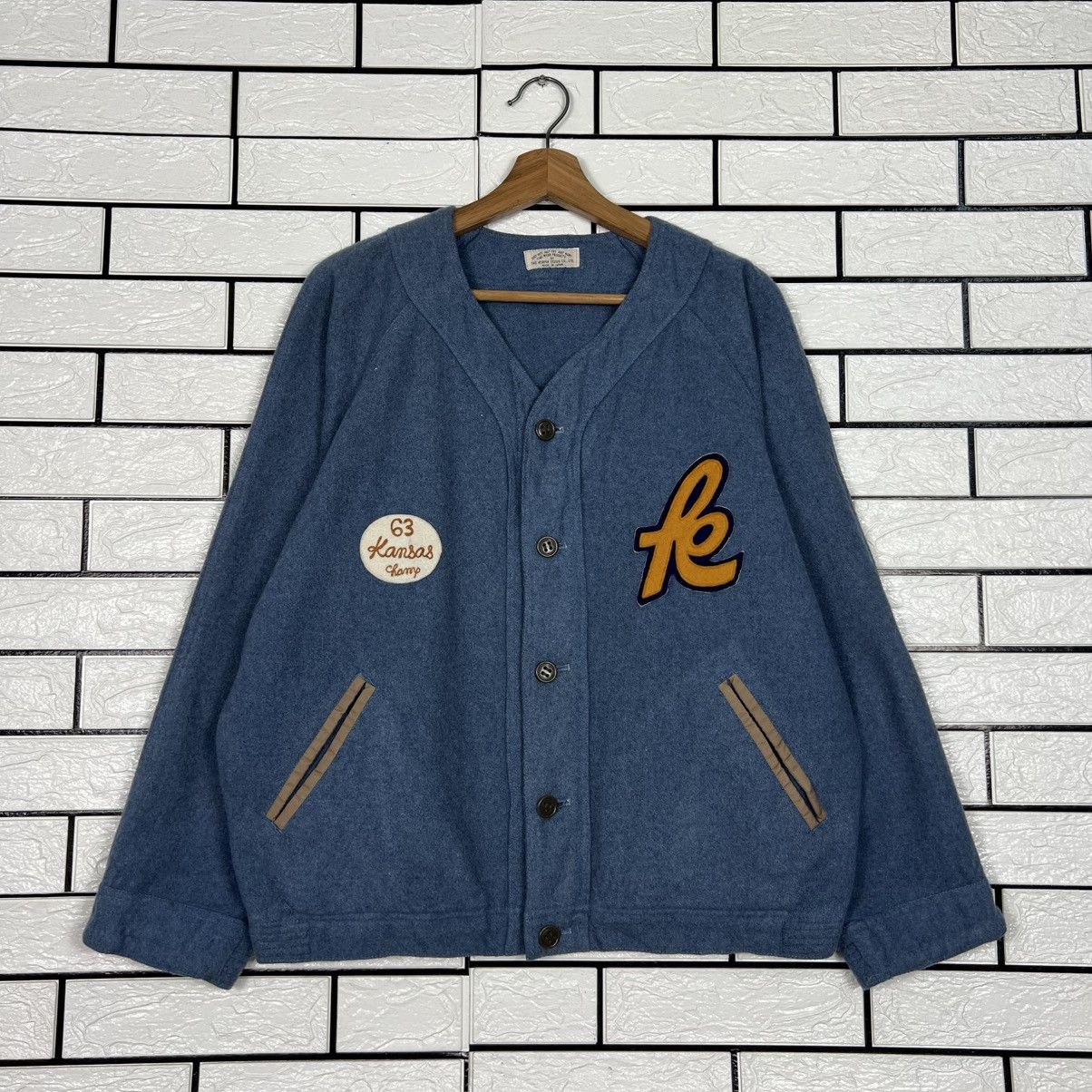 45rpm Vintage 45rpm 63 Kansas City Champ Cardigan Jacket 4116-C187 Size US M / EU 48-50 / 2 - 1 Thumbnail